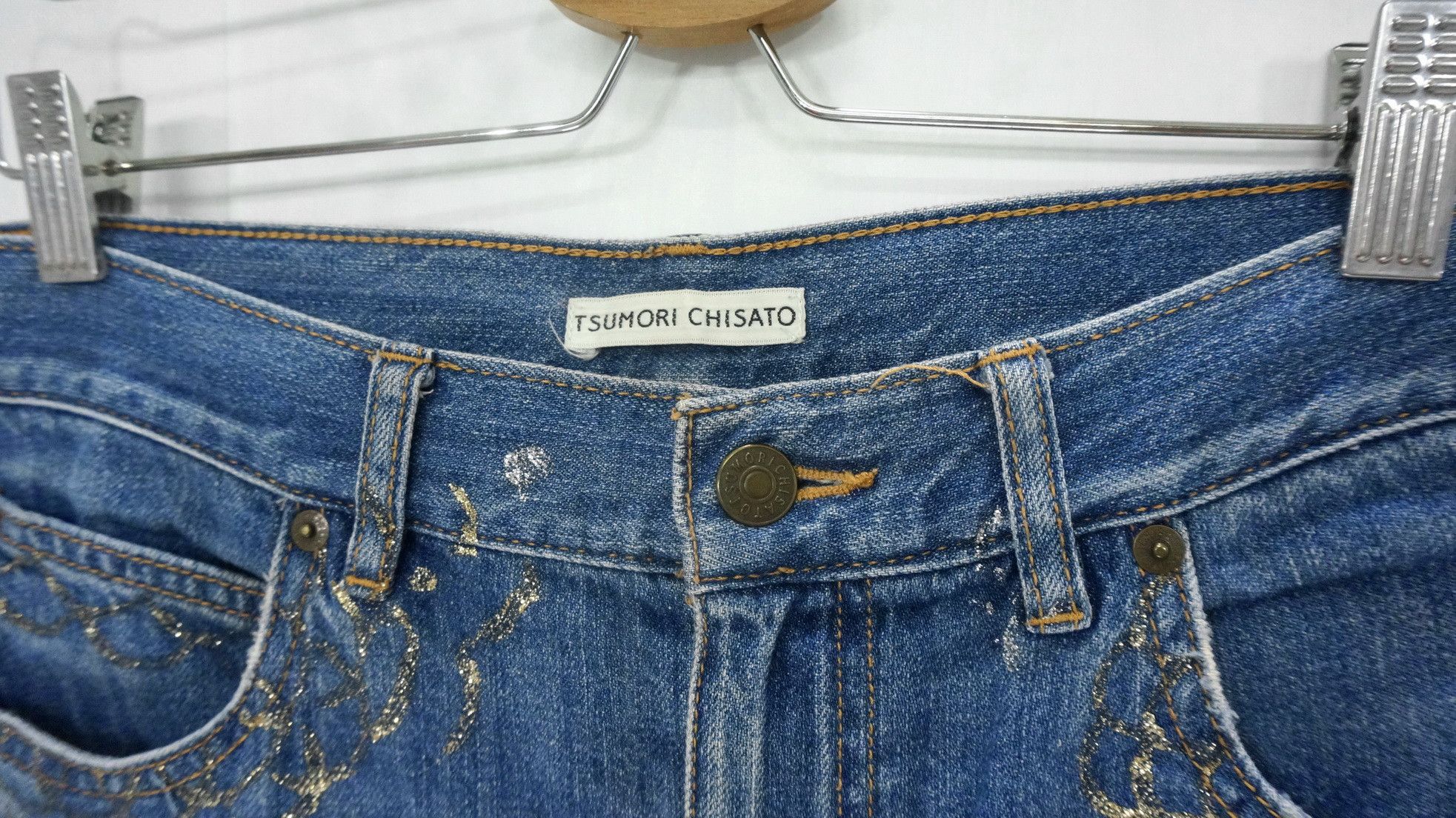 Issey Miyake Rare 🔥 TSUMORI CHISATO Vintage Soft Denim Size 30" / US 8 / IT 44 - 3 Thumbnail