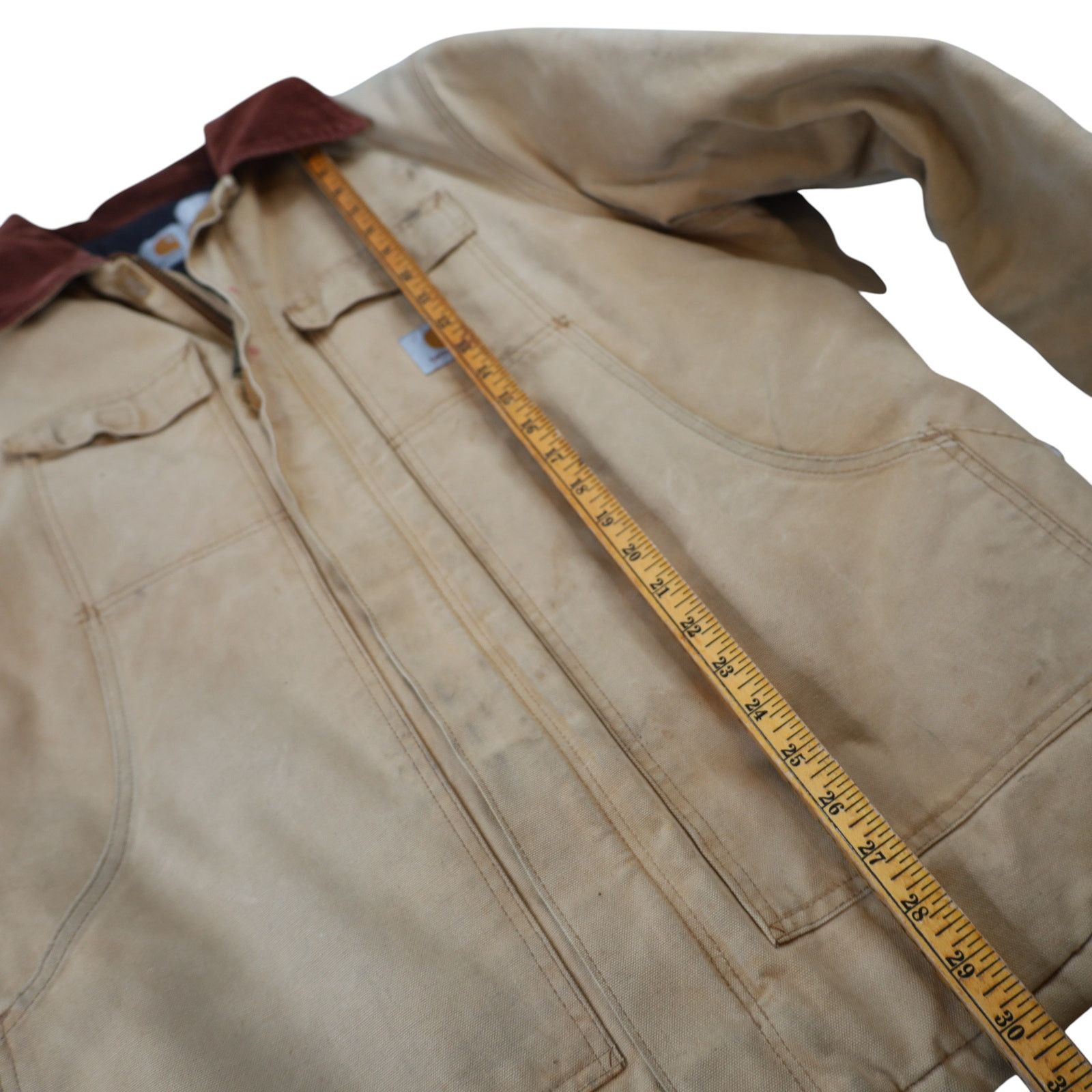 Carhartt Vintage Distressed Carhartt Chore Coat Size US XL / EU 56 / 4 - 10 Thumbnail