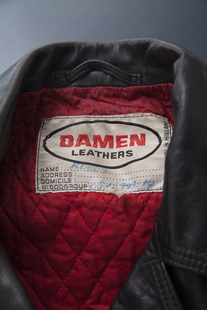 Vintage 1980's Damen Leather biker jacket Size S / US 4 / IT 40 - 8 Thumbnail