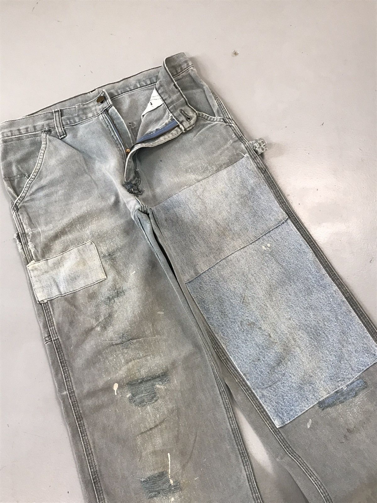 Carhartt Vintage Carhartt B11 mdt carpenter workwear denim Size US 30 / EU 46 - 4 Thumbnail