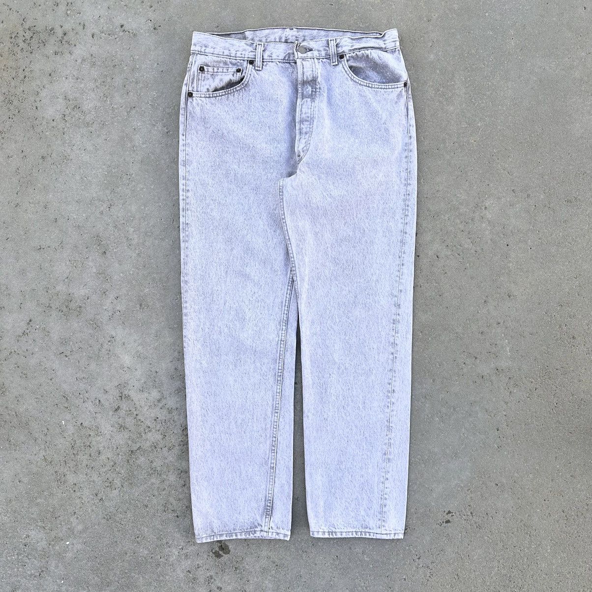 Other VTG 90’s Levis 501 Button Fly Gray Denim Jeans Size US 32 / EU 48 - 1 Thumbnail