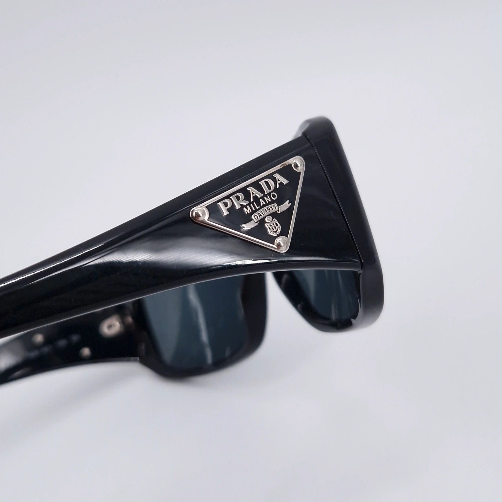 Prada Prada Triangle Logo Sunglasses Size ONE SIZE - 4 Thumbnail