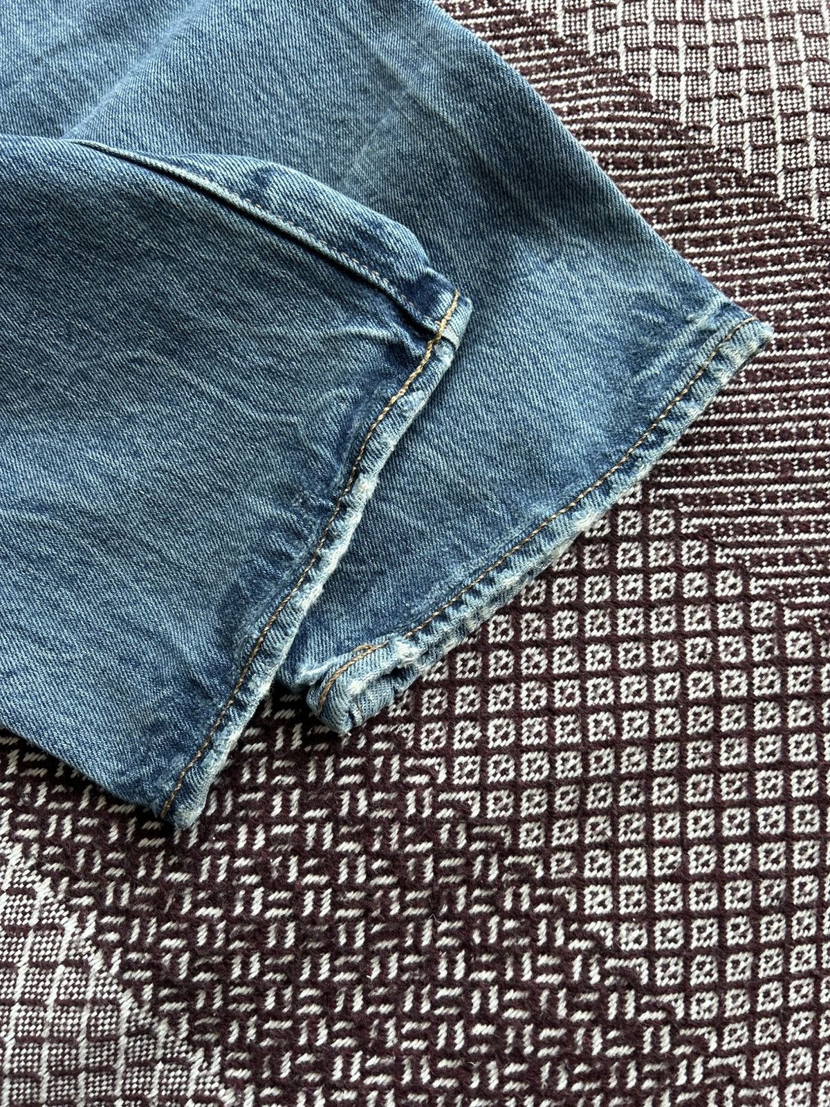 Levi's Vintage Levis 501 Wash Distressed Denim Jeans Size 30 Solid Size US 30 / EU 46 - 4 Thumbnail