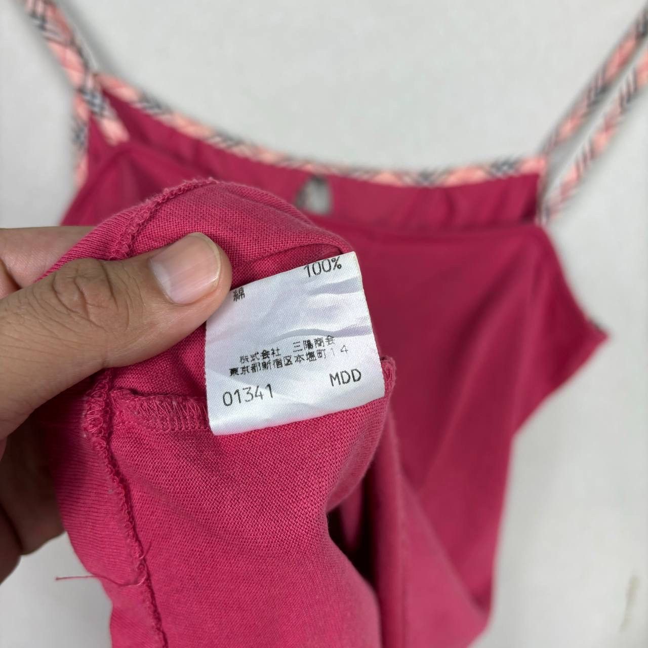 Burberry Burberry Pink Tank Top Size M / US 6-8 / IT 42-44 - 6 Thumbnail