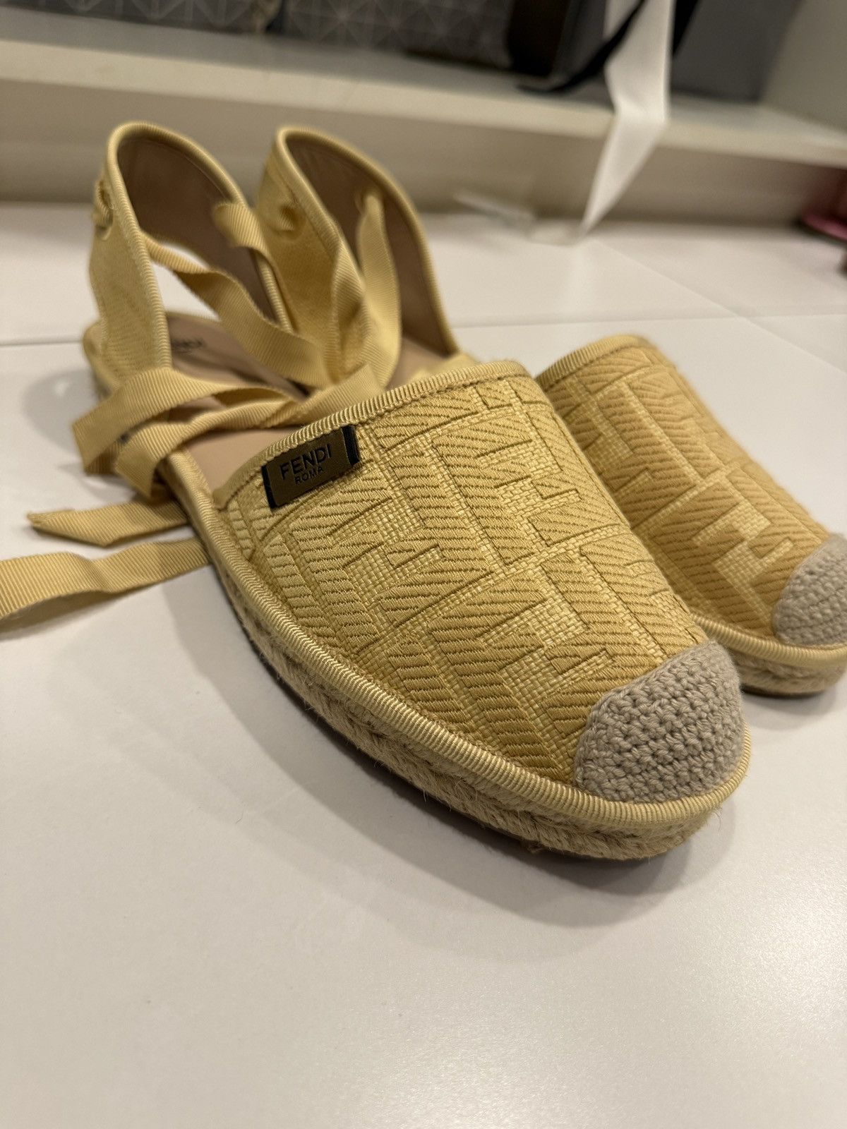 Fendi Valentino Espadrilles Size US 11 / IT 41 - 1 Thumbnail
