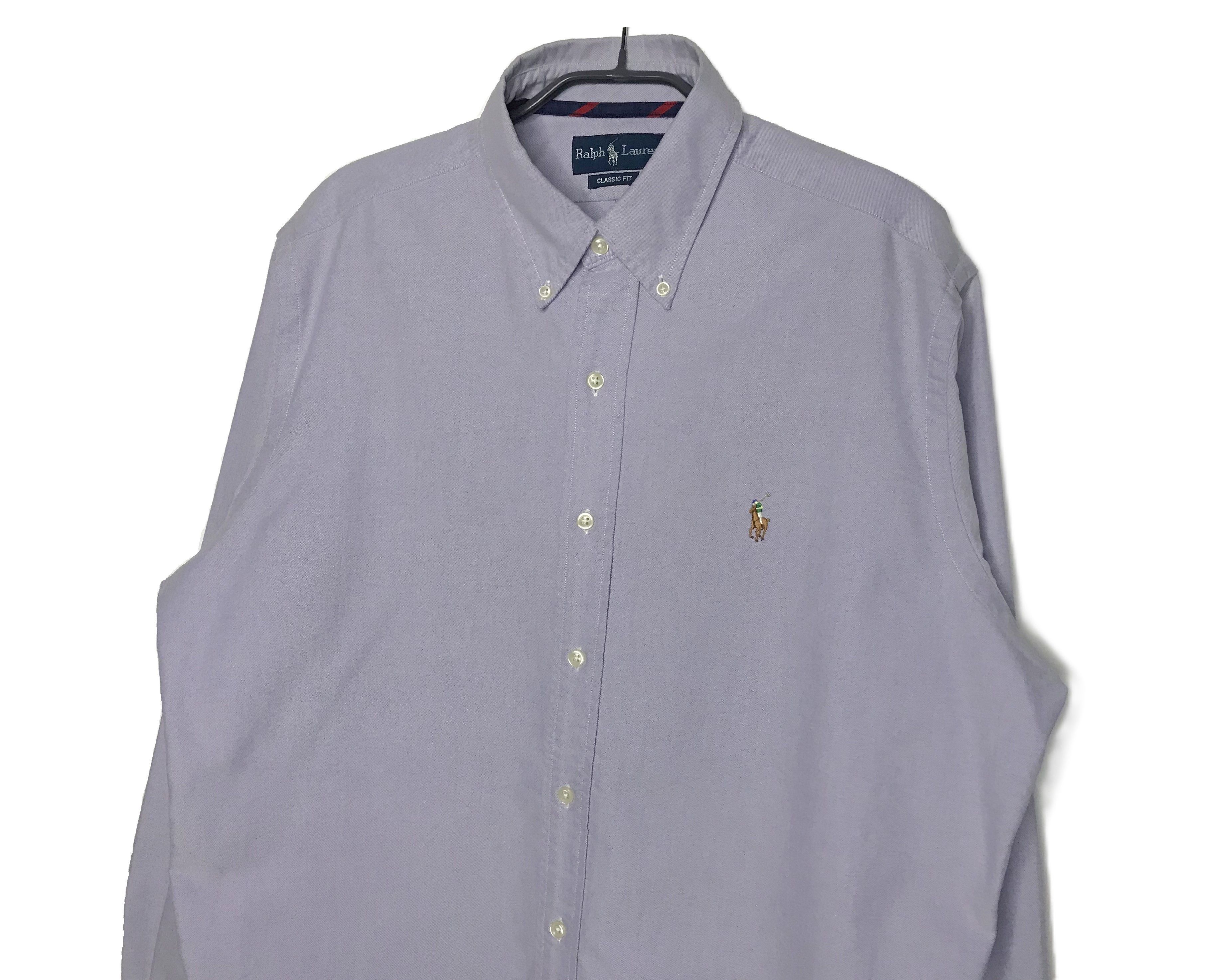 Ralph Lauren Ralph Lauren Mens Button Up Shirt Cotton Sz L Size US L / EU 52-54 / 3 - 3 Thumbnail