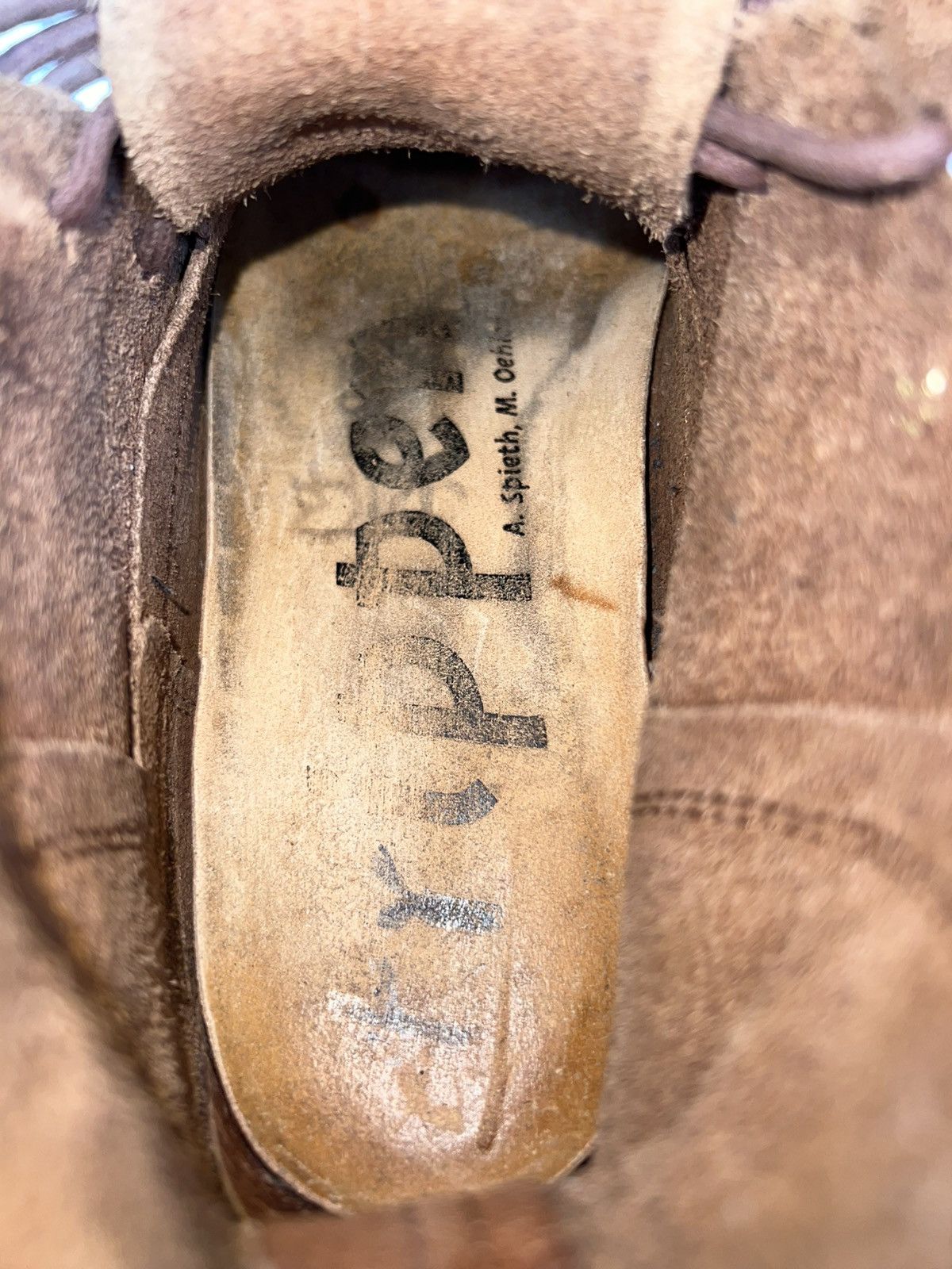 Trippen TRIPPEN Rectangle f Brown Leather Boots Size US 7 / IT 37 - 11 Thumbnail