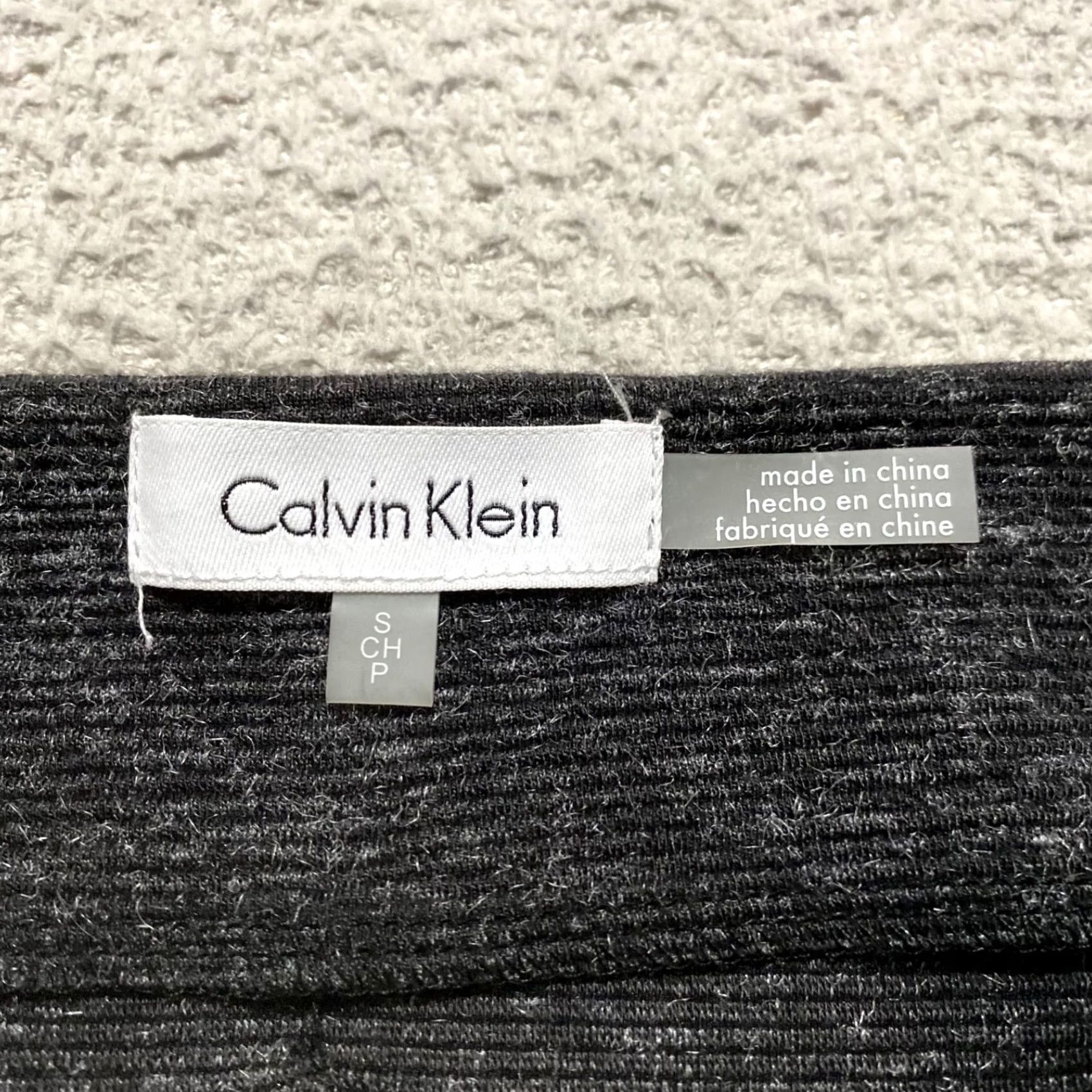 Calvin Klein Calvin Klein Skirt Womens Small Solid Gray Midi Pencil Straight Business Casual Workwear 90s? Size 28" / US 6 / IT 42 - 3 Thumbnail