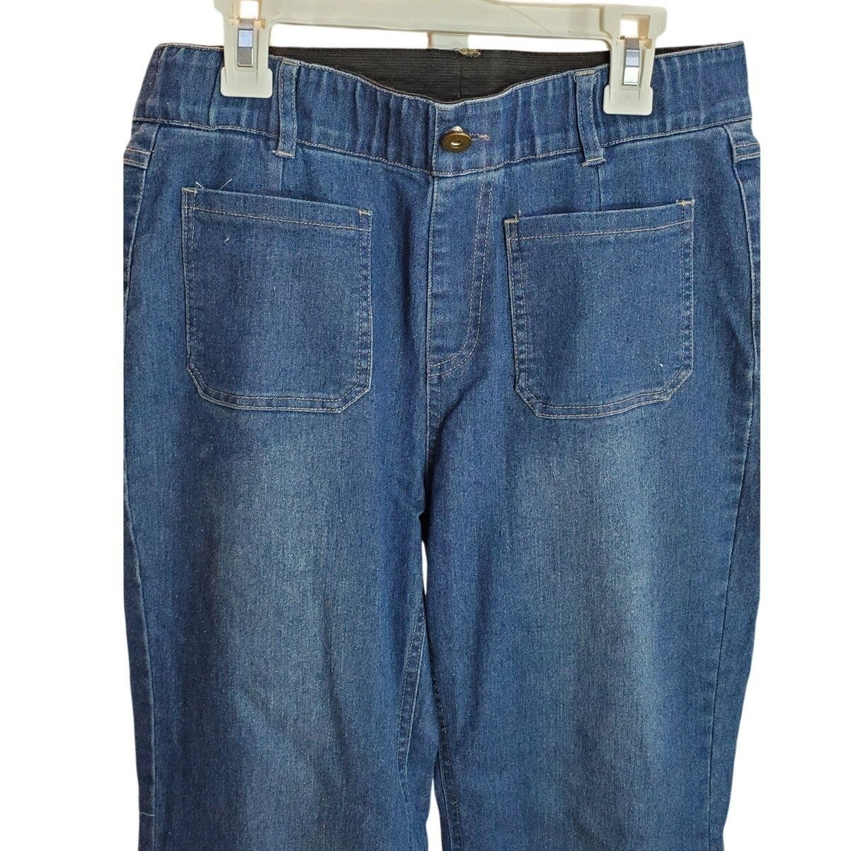 Other Blue Straight Leg Stretch Jeans 9F/S Size 9 Size 32" / US 10 / IT 46 - 3 Thumbnail