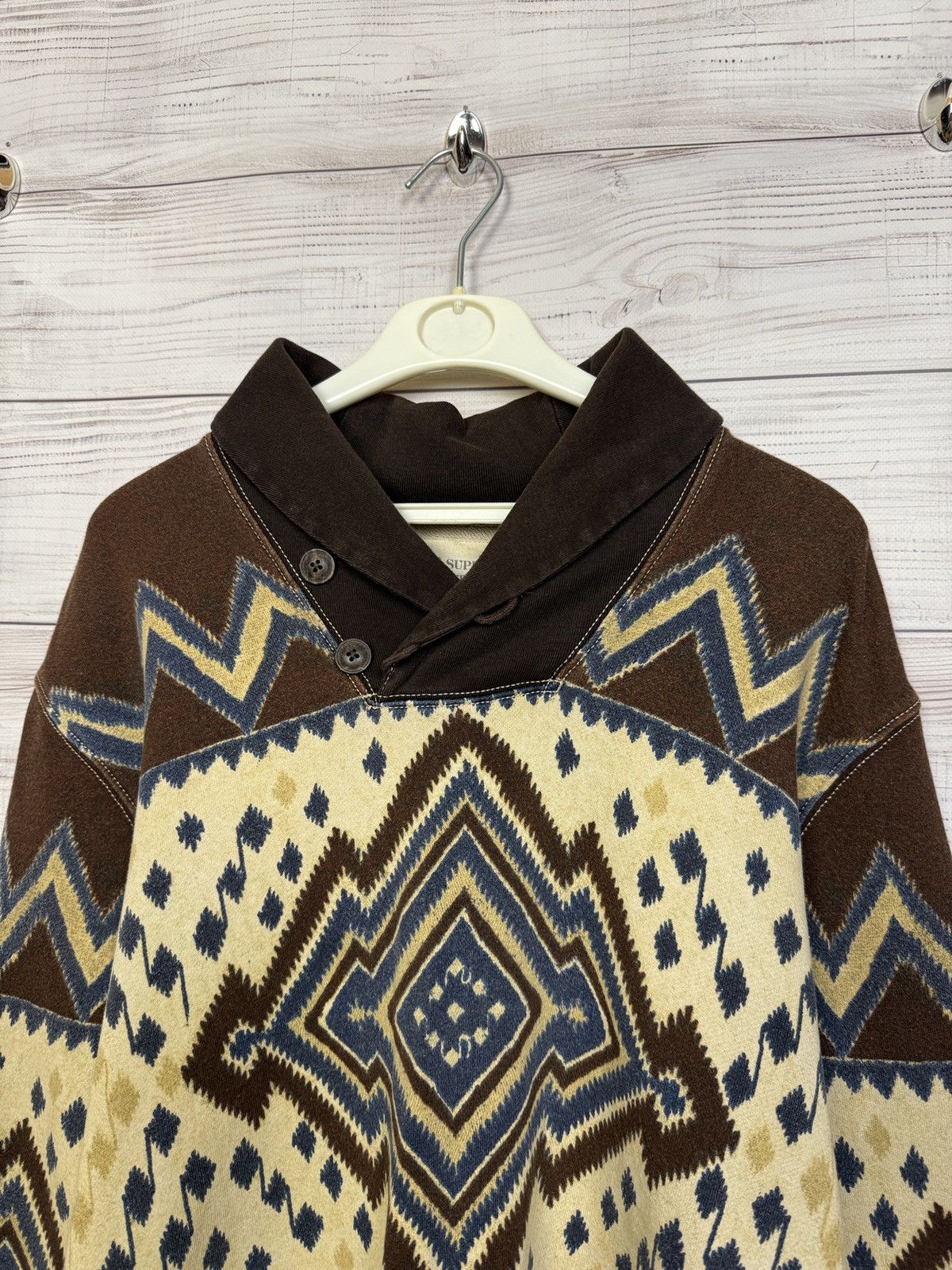 Denim & Supply Ralph Lauren Denim & Supply Ralph Lauren Western Sweatshirt 00s Y2K Size US L / EU 52-54 / 3 - 3 Thumbnail