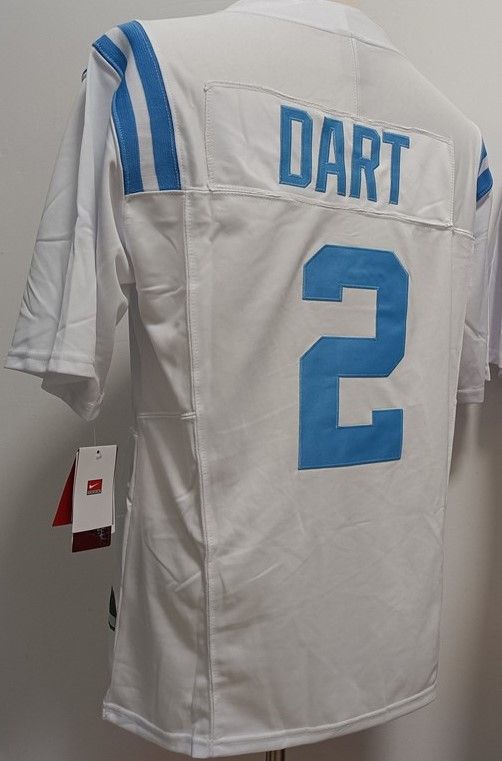 Other Men Ole Miss Rebels 2 Jaxson Dart White Jerseys Size US S / EU 44-46 / 1 - 1 Thumbnail