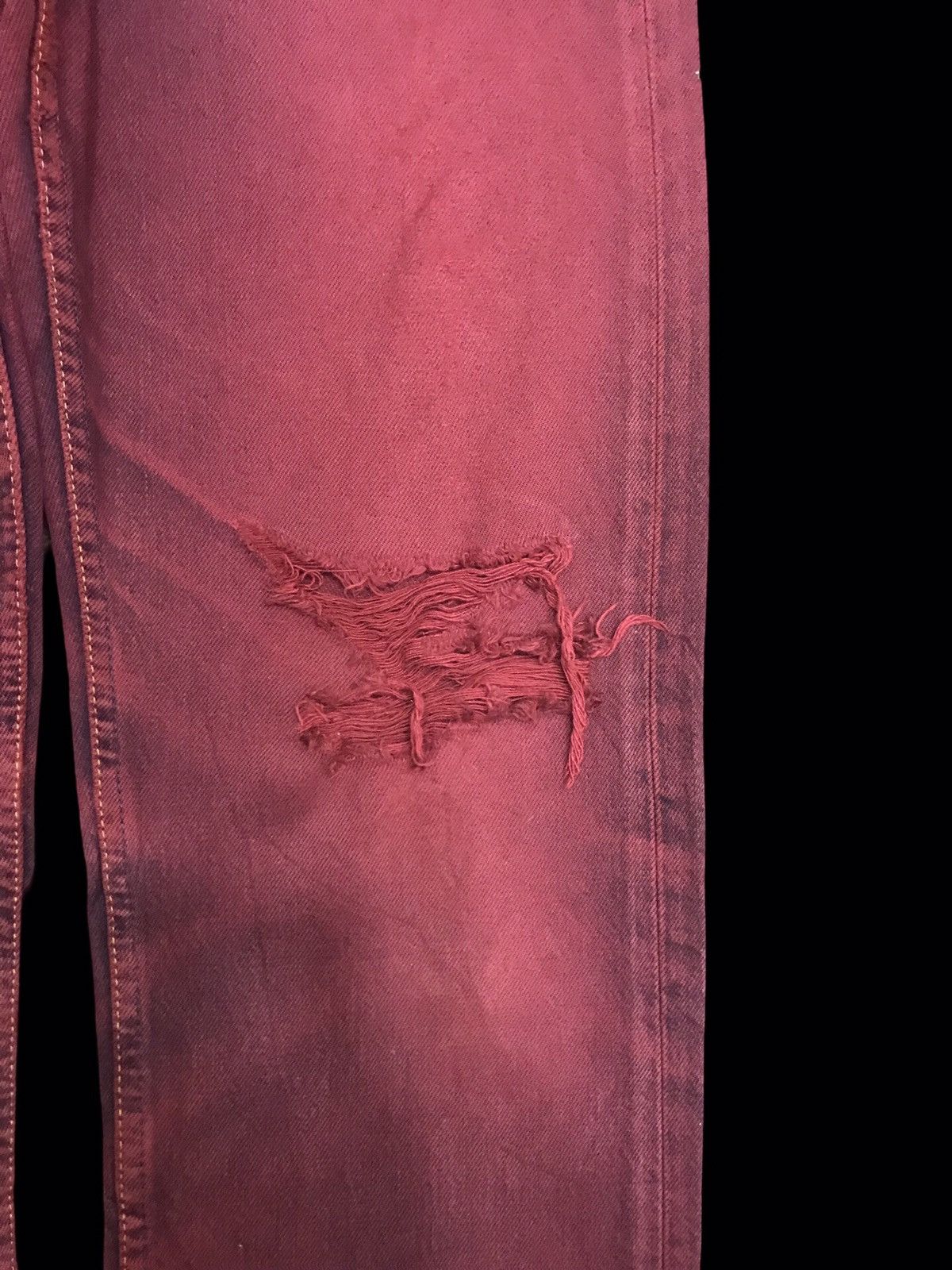 Levi's × Vintage 💥90s STYLE💥Vintage Levis 501 Original Distrssed Denim F113 Size US 30 / EU 46 - 5 Thumbnail
