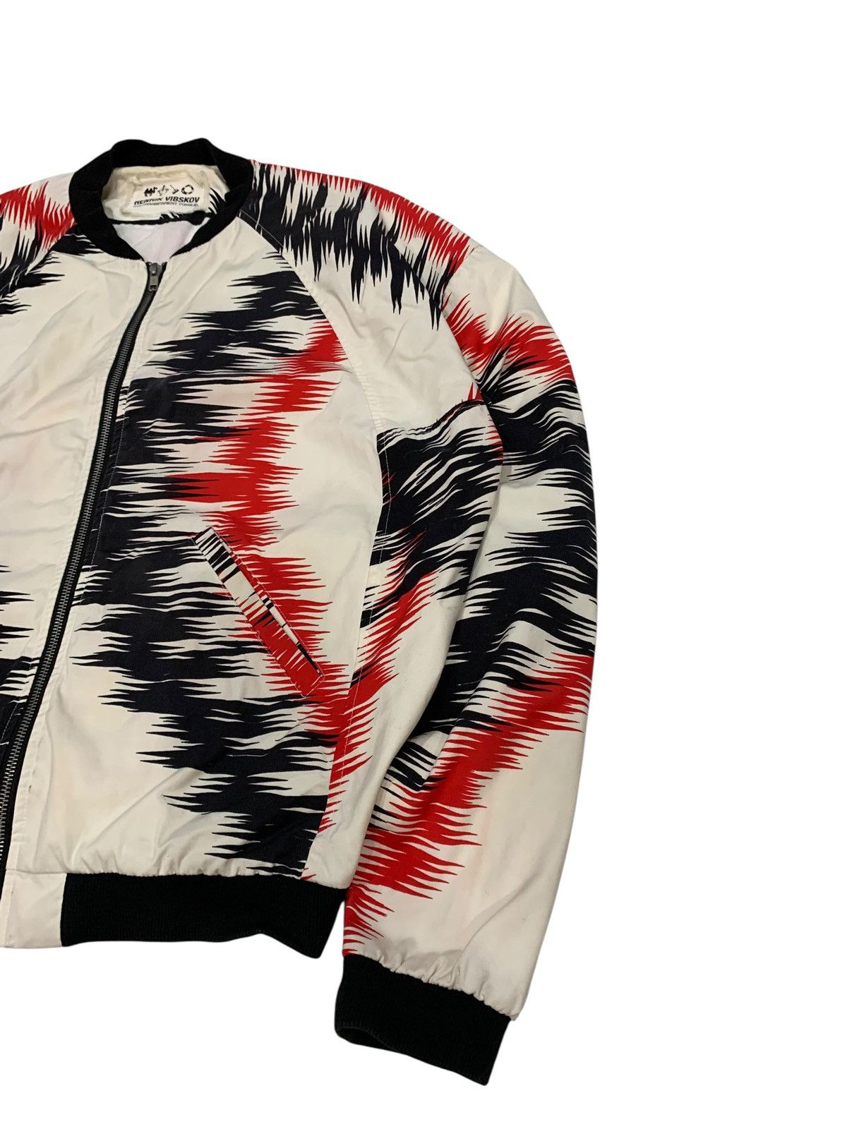 Henrik Vibskov 🔥HENDRIK VIBSKOV ABSTRACTS BOMBERS JACKET Size US L / EU 52-54 / 3 - 3 Thumbnail