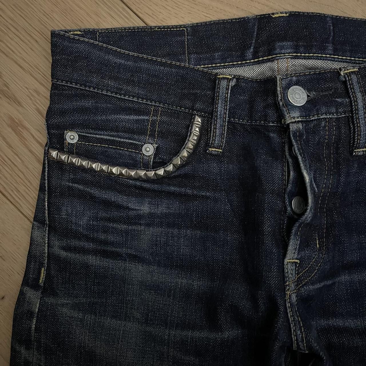 Hysteric Glamour Hysteric Glamour "Search and Destroy" Studded Jeans Size US 29 - 3 Thumbnail