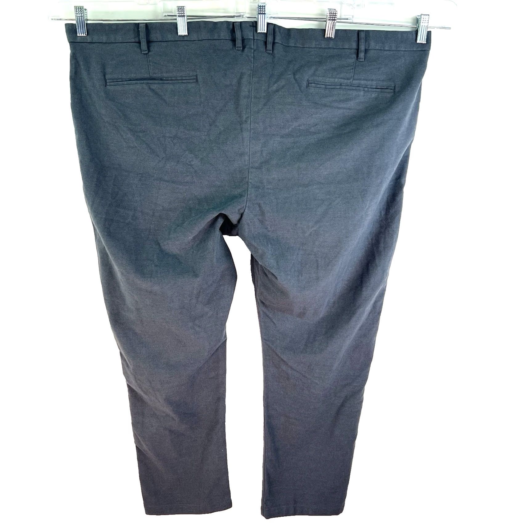 Proper Cloth Proper Cloth Mélange Moleskin Dress Pants Mens Size 54 X31 Gray Size US 38 / EU 54 - 7 Thumbnail