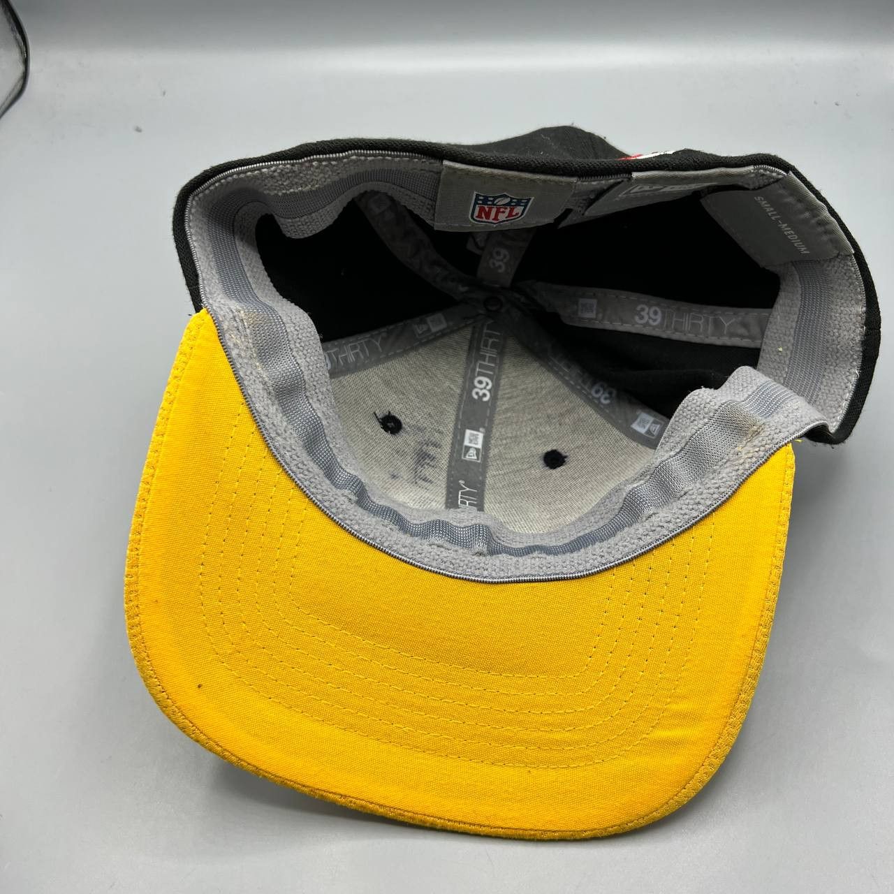 New Era Pittsburgh Steelers Hat Men S-M Stretch Fitted Cap Size ONE SIZE - 2 Thumbnail