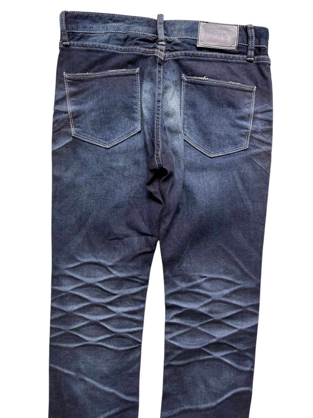 GOSTAR DE FUGA Fuga waxed whisker design jeans Size US 30 / EU 46 - 8 Thumbnail