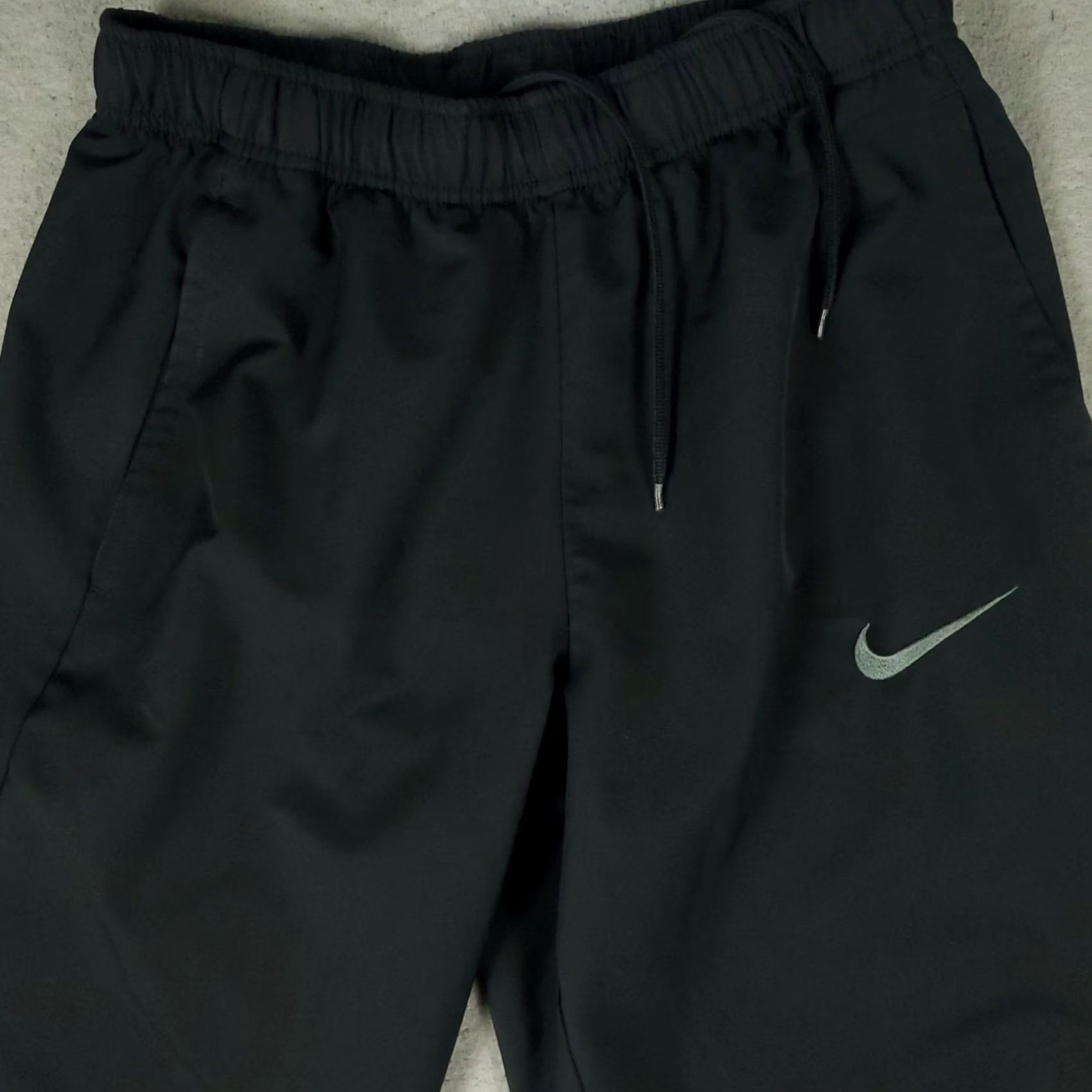 Nike Nike Pants Mens Medium Black Lightweight Dri Fit Track Joggers Sweatpants Nike Swoosh Dri Fit Size US 31 - 2 Thumbnail