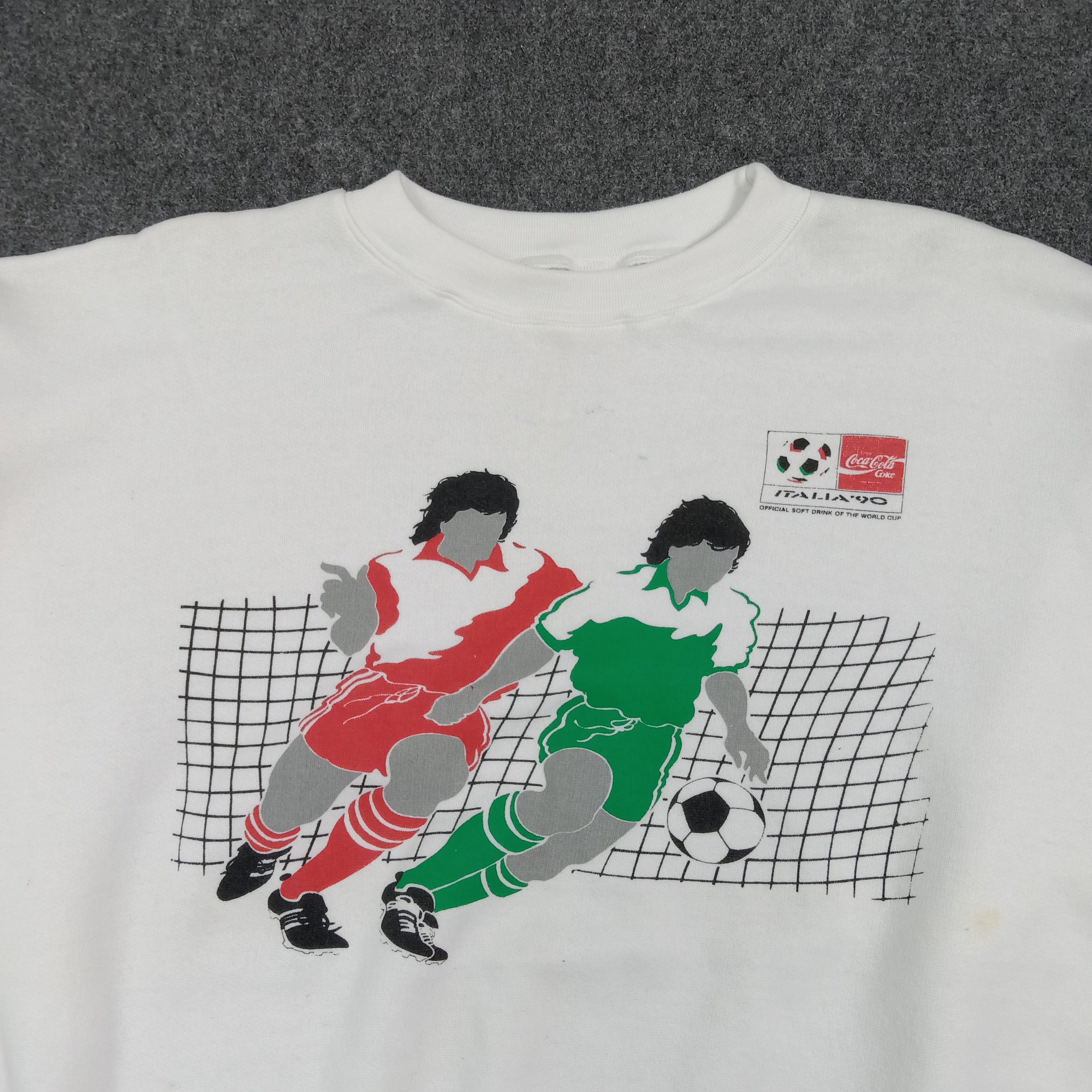 Coca Cola Coca Cola Italia'90 World Cup Sweatshirt C270N15 Size US XL / EU 56 / 4 - 2 Thumbnail