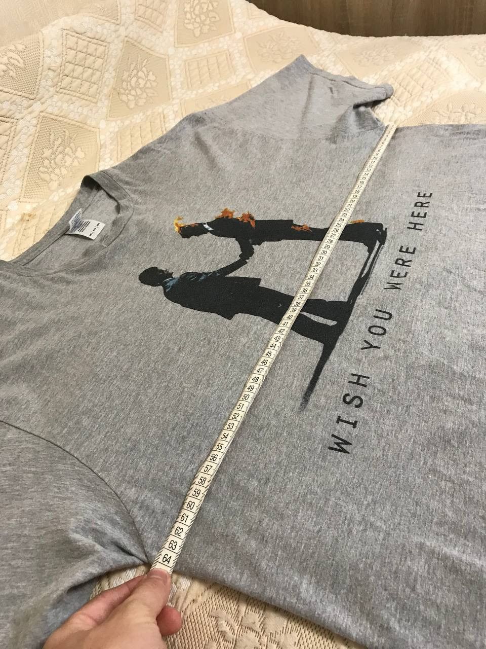 Band Tees 🔥 Pink Floyd Wish You Were Here Rock Band T Shirt Vintage Size US XXL / EU 58 / 5 - 11 Thumbnail
