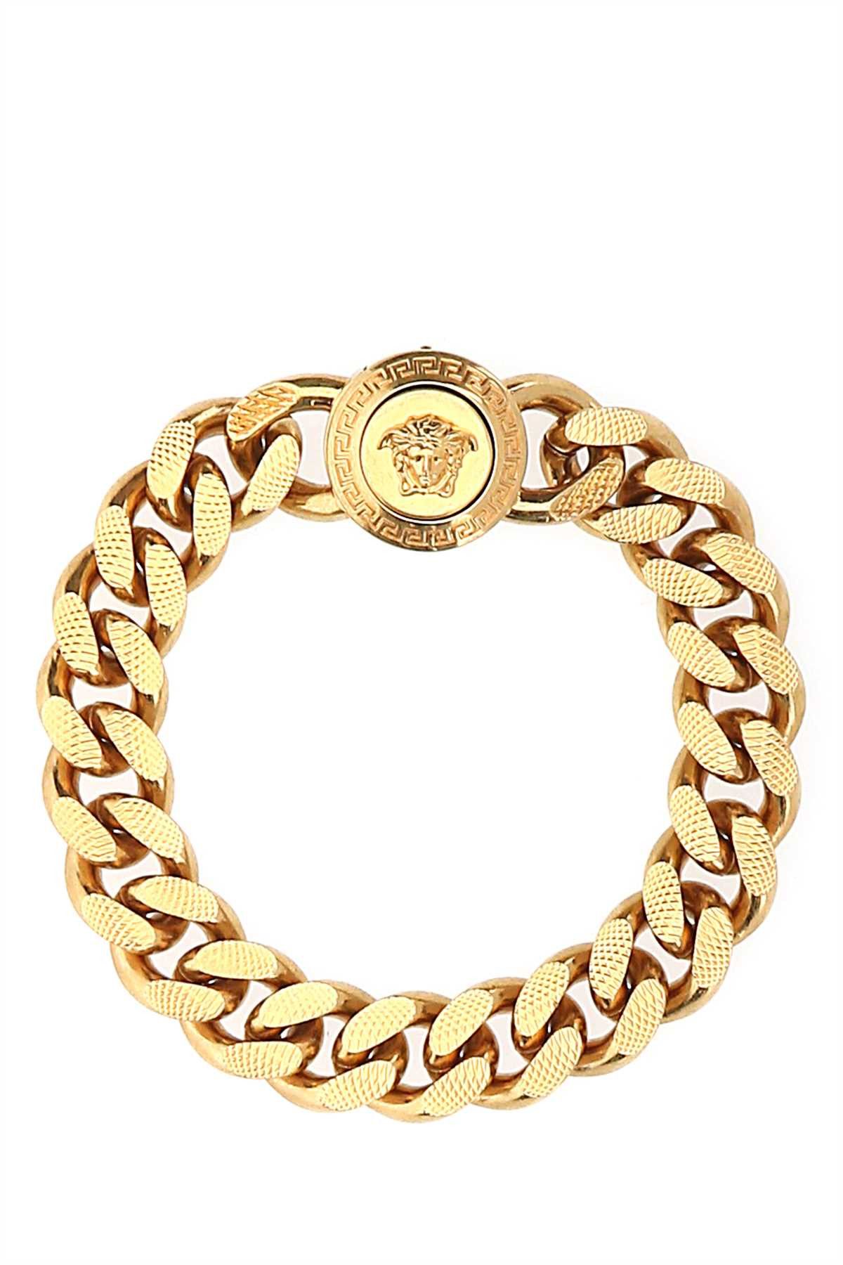 Versace Gold Metal Bracelet Size ONE SIZE - 1 Thumbnail