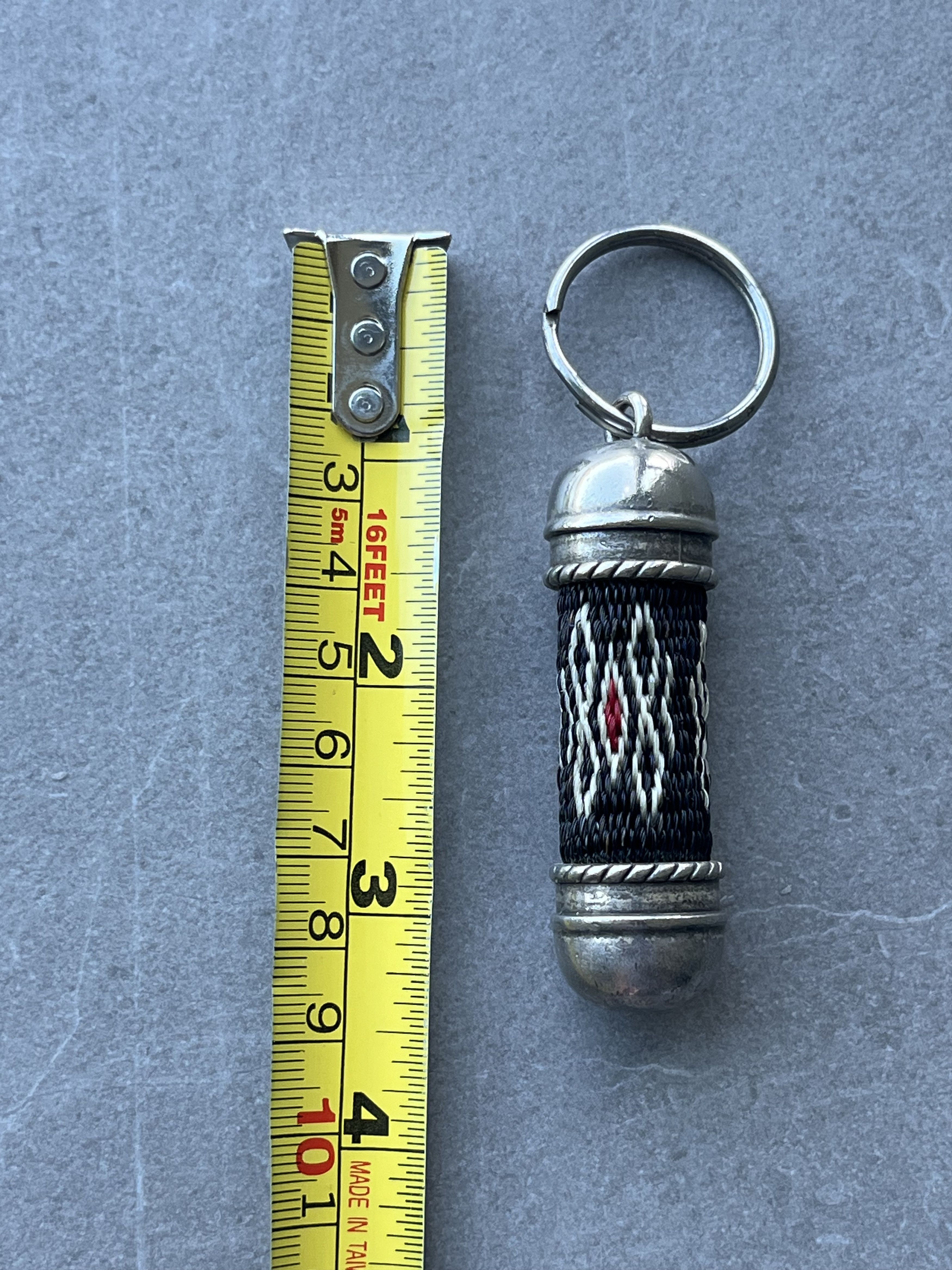 Japanese Brand Japan Handmade Pewter South America Mexico Ethnic Keyring Size ONE SIZE - 5 Thumbnail