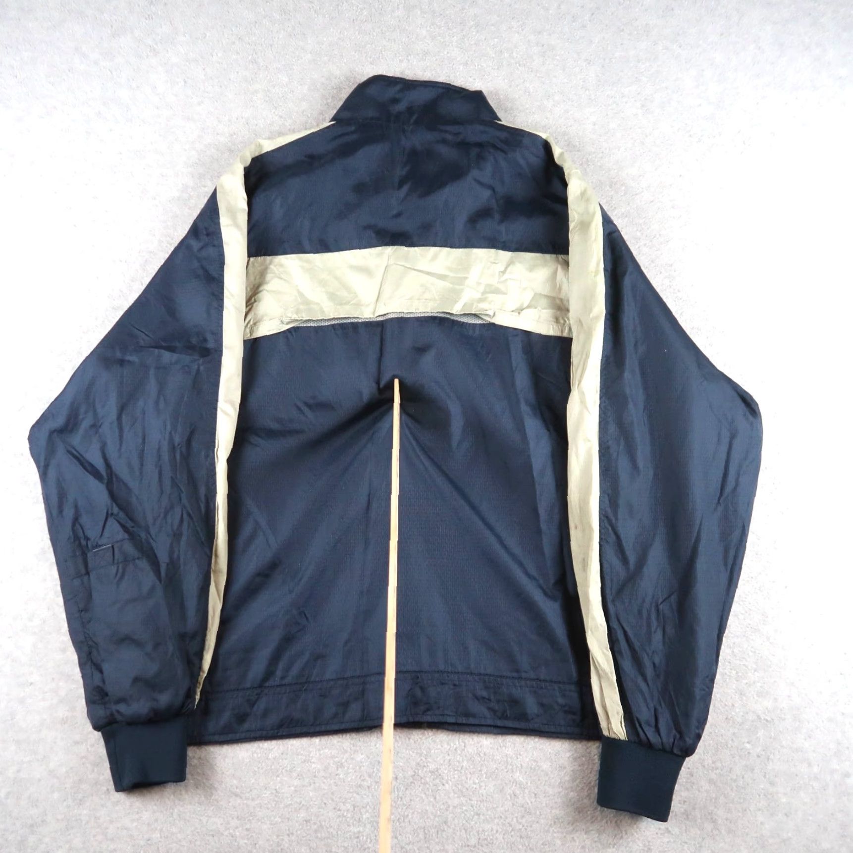 Vintage VINTAGE Santa Cruz Skater Jacket Full Zip Windbreaker Size M Blue Size US M / EU 48-50 / 2 - 2 Thumbnail