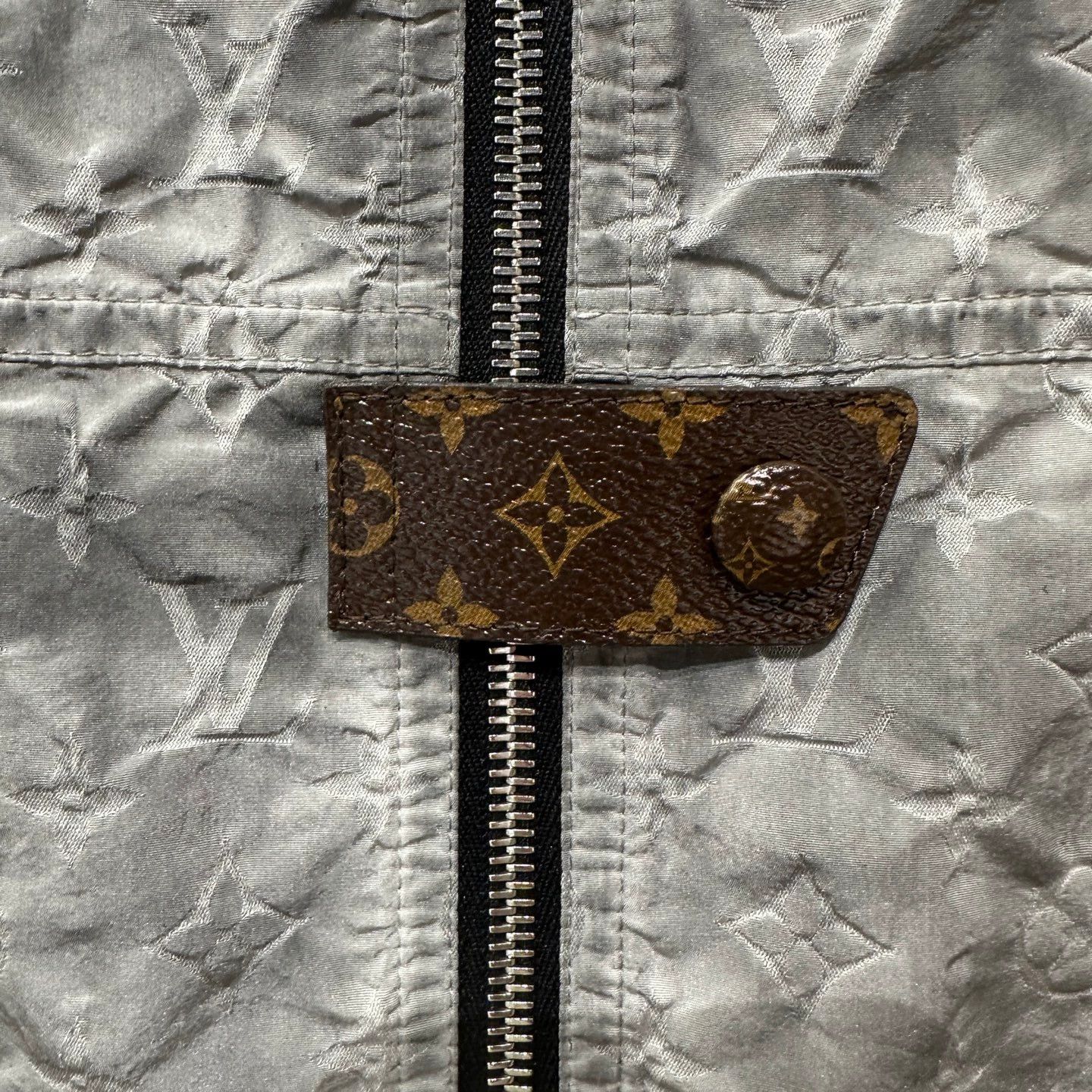 Louis Vuitton Louis Vuitton Full Logo Buckle Zipper Jacket 38 Size S / US 4 / IT 40 - 6 Thumbnail