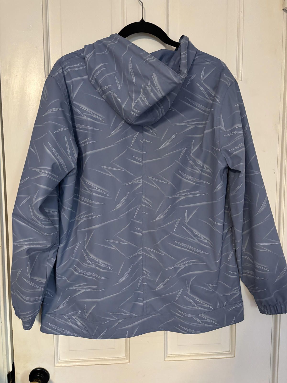 Weatherproof Weatherproof Vintage Blue Patterned Rain Jacket with Hood Size S / US 4 / IT 40 - 6 Thumbnail
