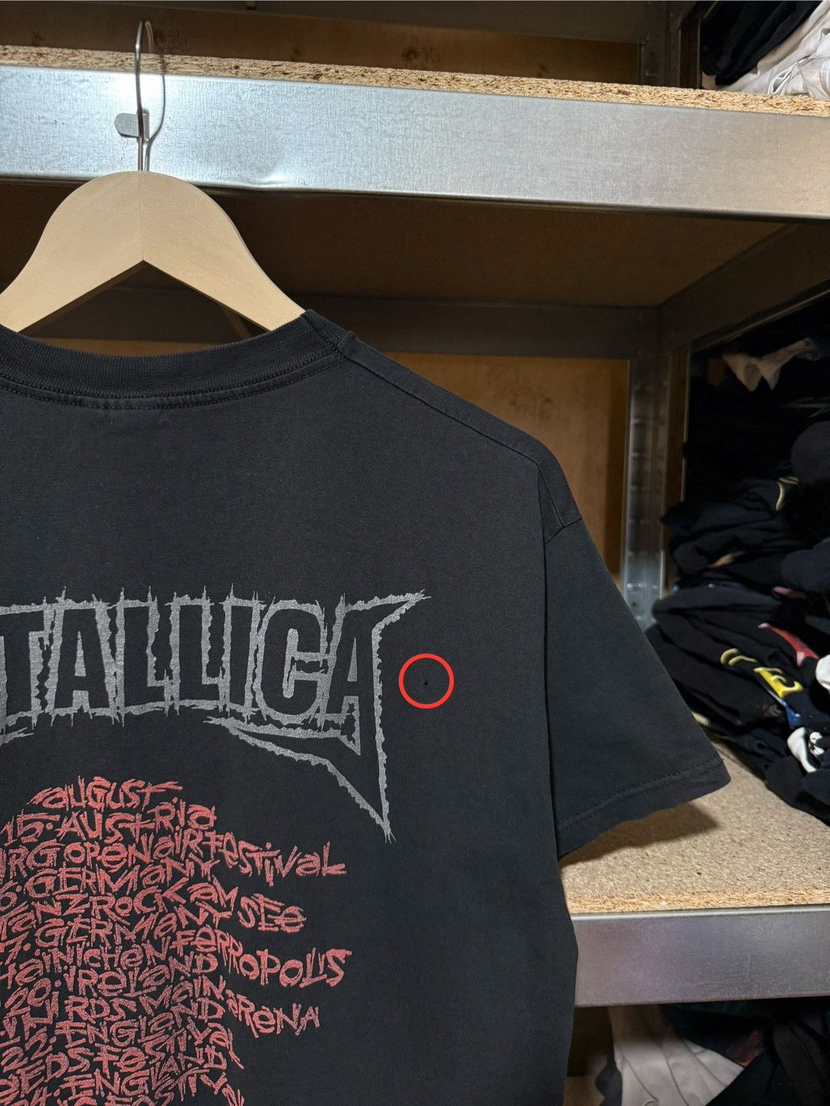 Band Tees × Vintage Vintage Metallica St. Anger Tour 2003 Band Rock T-Shirt Y2K Size US M / EU 48-50 / 2 - 9 Thumbnail