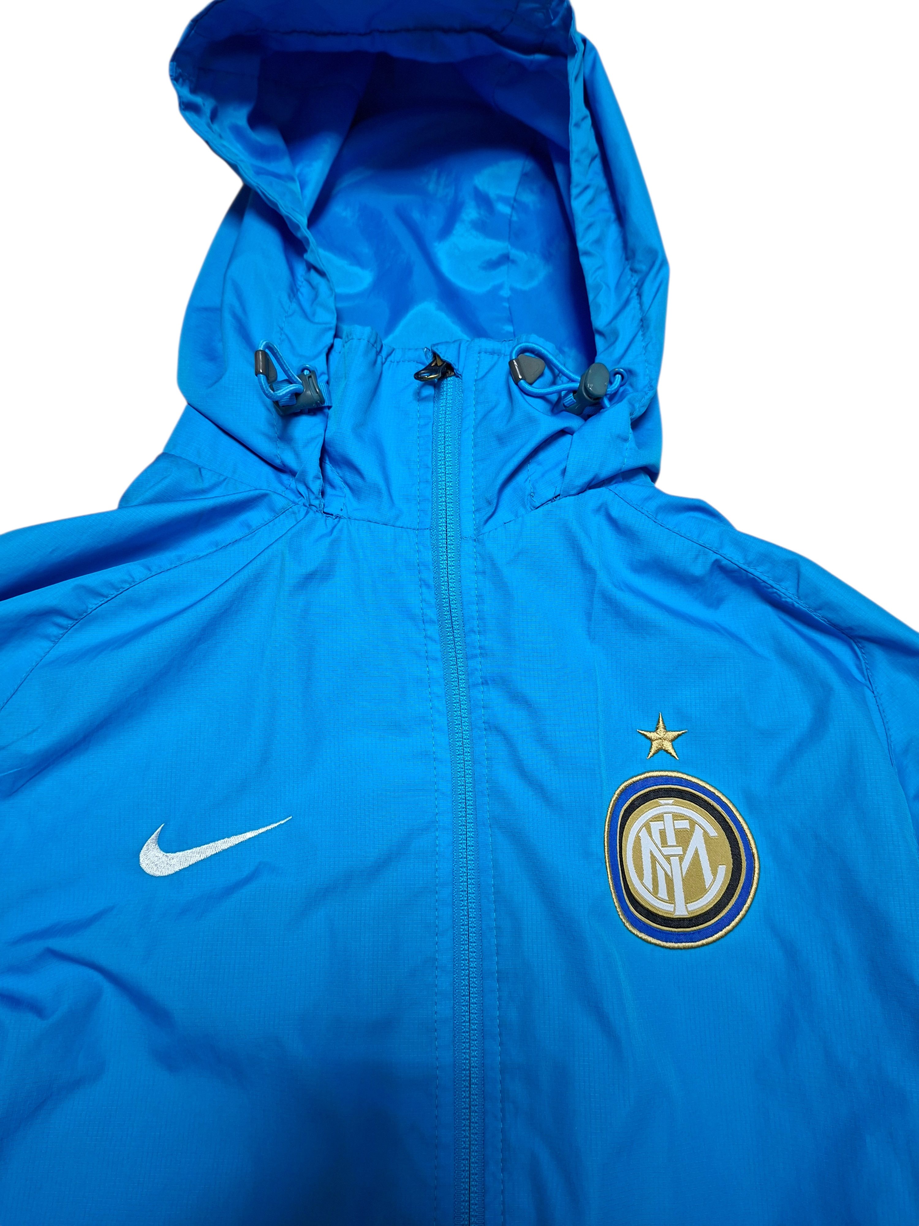 Nike INTER MILAN NIKE VINTAGE 2011 NYLON SOCCER TRACK JACKET Size US M / EU 48-50 / 2 - 2 Thumbnail