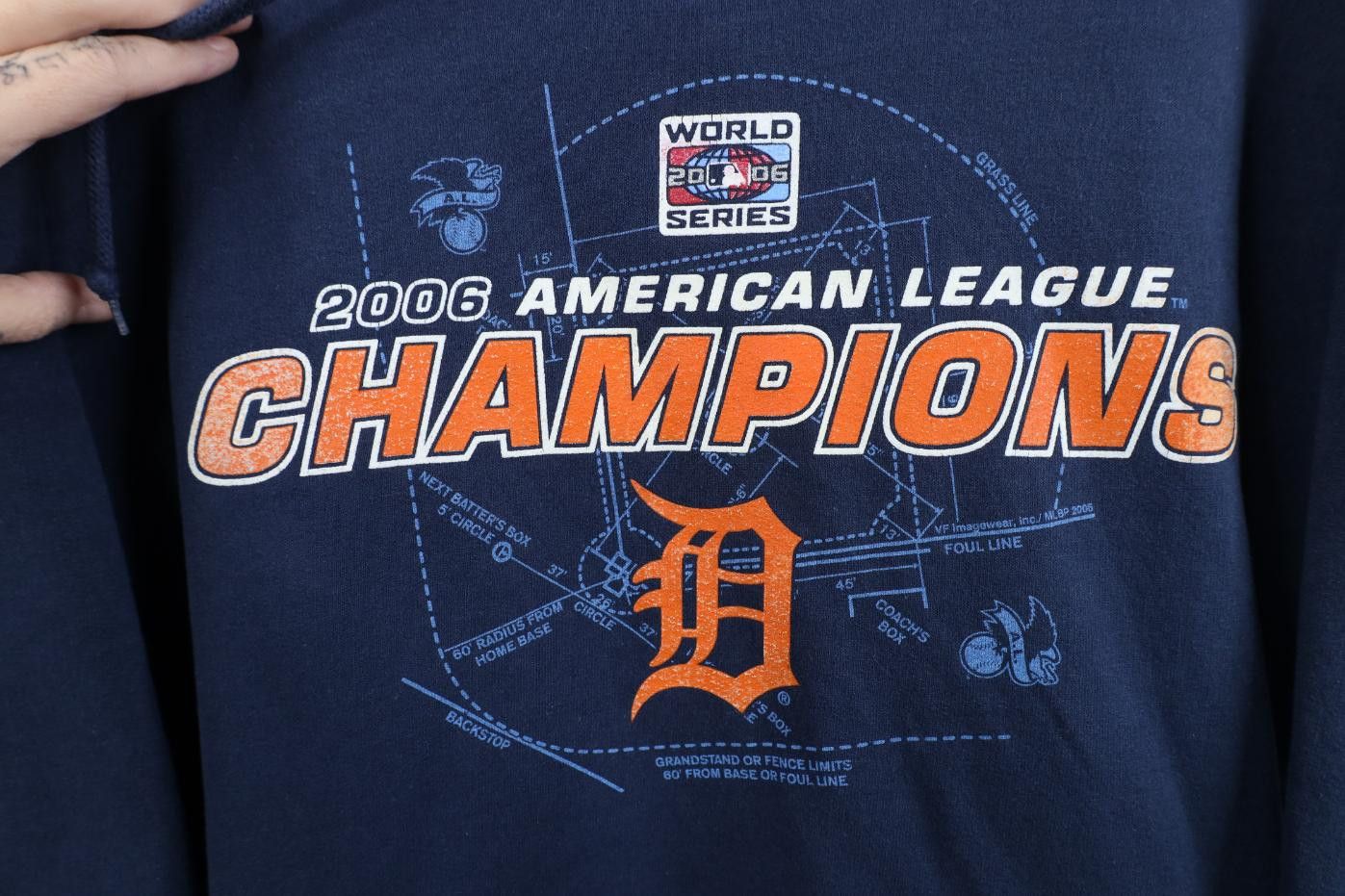 Vintage Vintage Y2K 2006 World Series Baseball Hoodie Sweatshirt Size US M / EU 48-50 / 2 - 4 Thumbnail