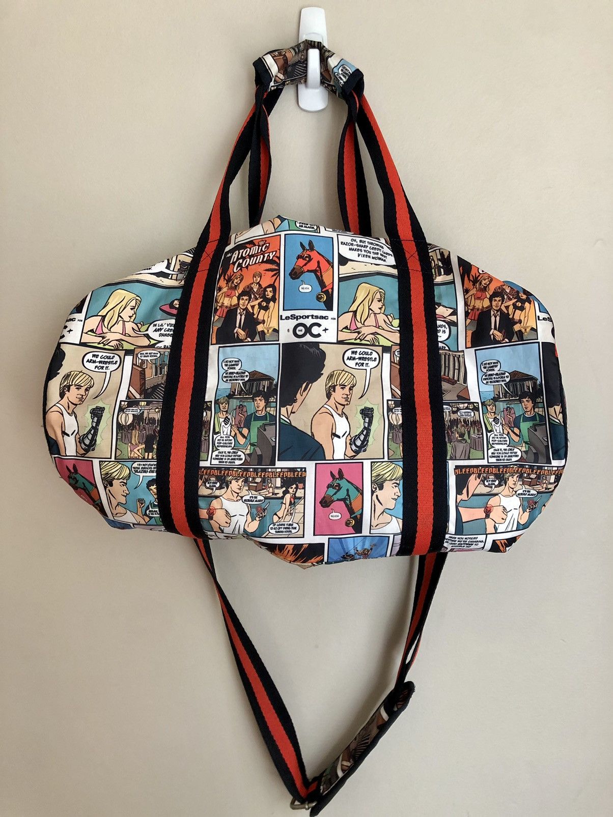 Lesportsac X The Oc 2006 Cartoon Duffel Bag, Men's