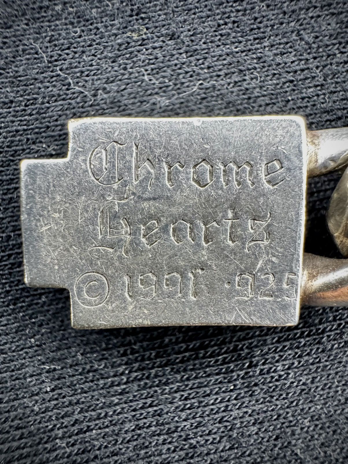 Chrome Hearts VERY RARE! Chrome Hearts Fleur de lis .925 Silver bracelet Size ONE SIZE - 8 Thumbnail