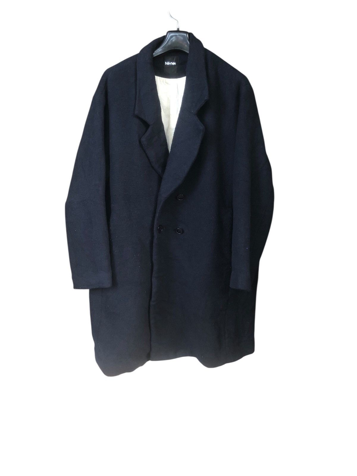 Issey Miyake × Ne-Net Ne Net wool Double Breast Jacket Size US XXL / EU 58 / 5 - 8 Thumbnail