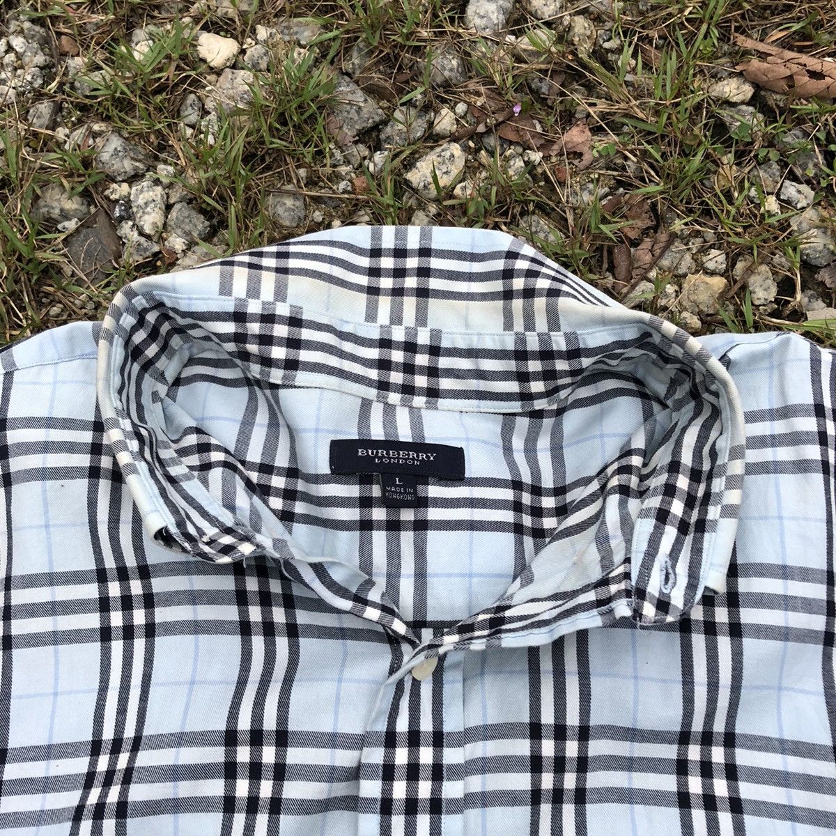 Burberry Vintage Burberry Nova check Shirt Size US XL / EU 56 / 4 - 3 Thumbnail