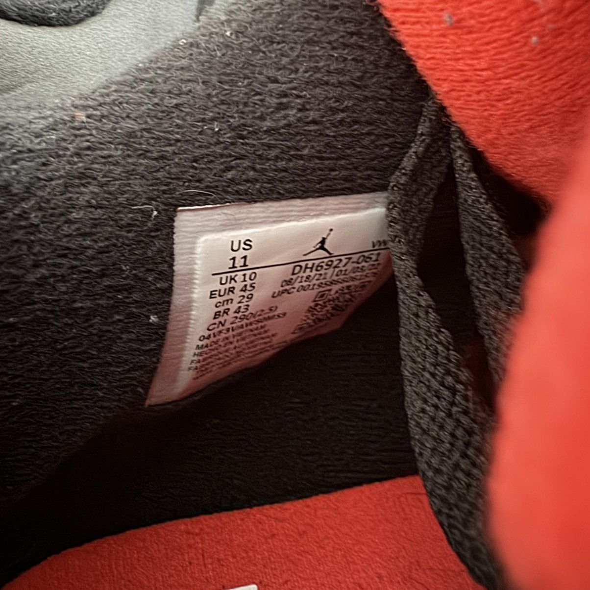 Jordan Brand Jordan 4 Retro Infrared Size US 11 / EU 44 - 9 Thumbnail