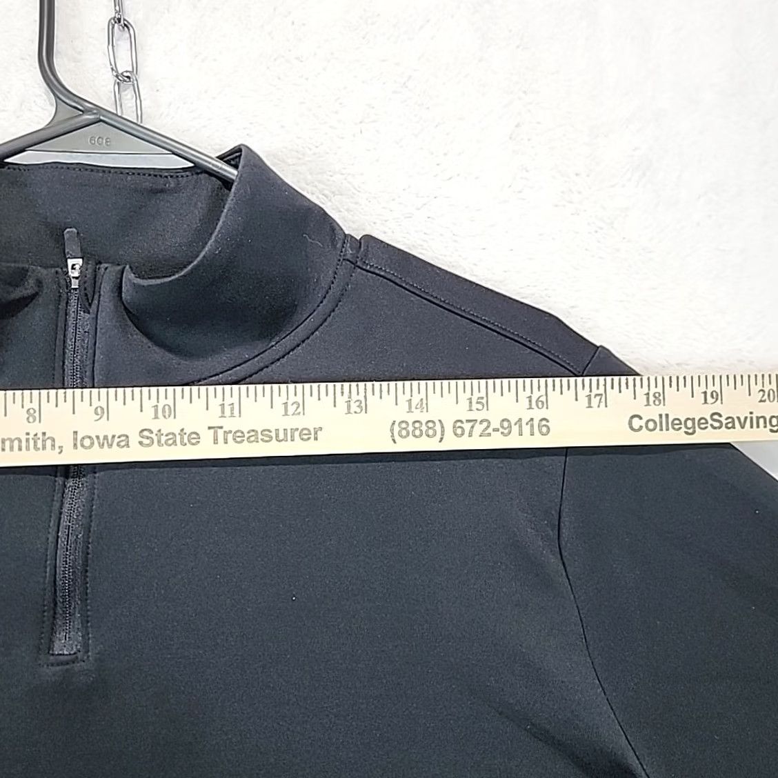 Nike Nike Therma-FIT 1/4 Zip Running Jacket Nike Pullover Women's L Black Athleisure Jacket Long Sleeve Regular Fit 1/4 Zip Black Womens Size L / US 10 / IT 46 - 7 Thumbnail