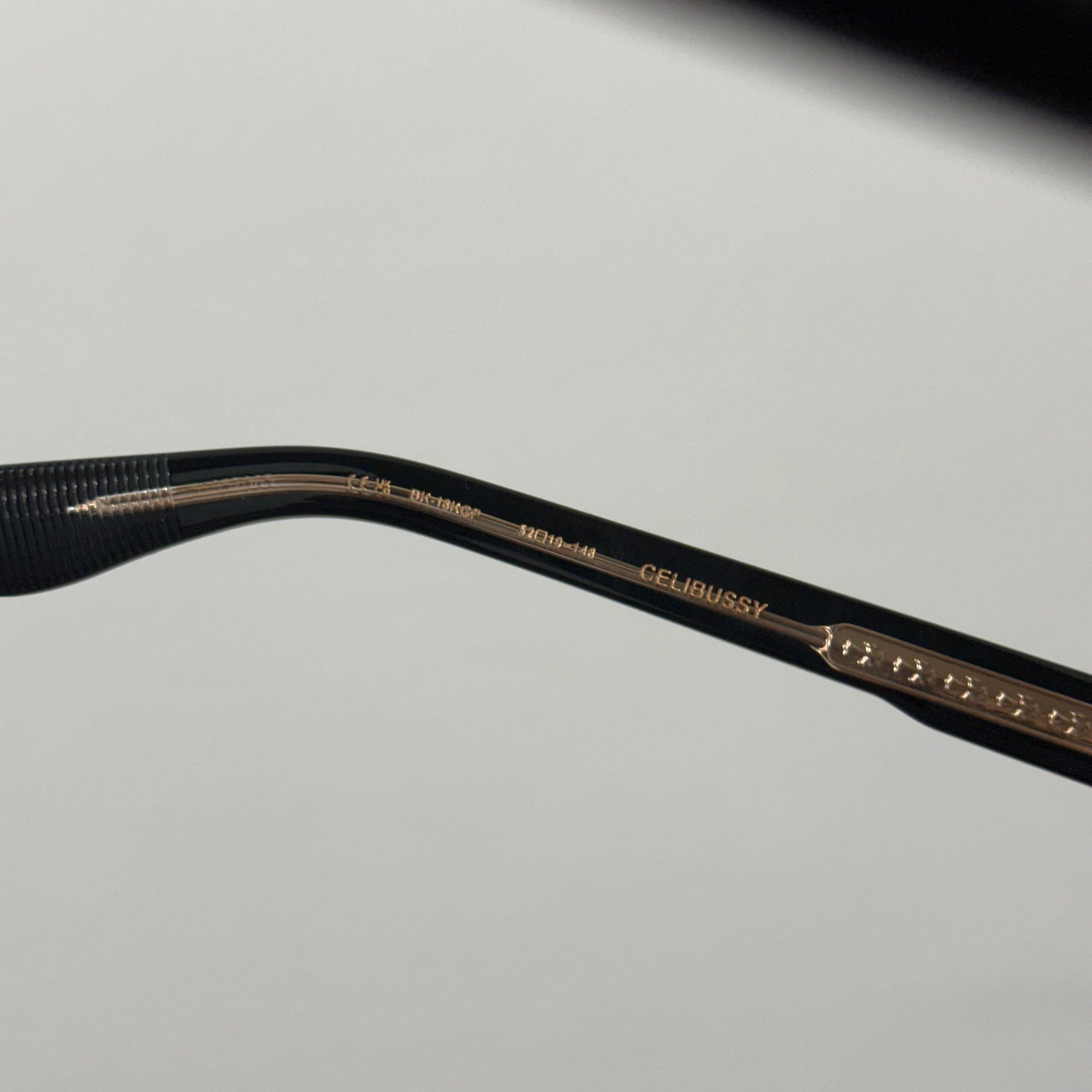 Chrome Hearts Chrome Hearts Celibussy Gold / Black Glasses Size ONE SIZE - 6 Thumbnail