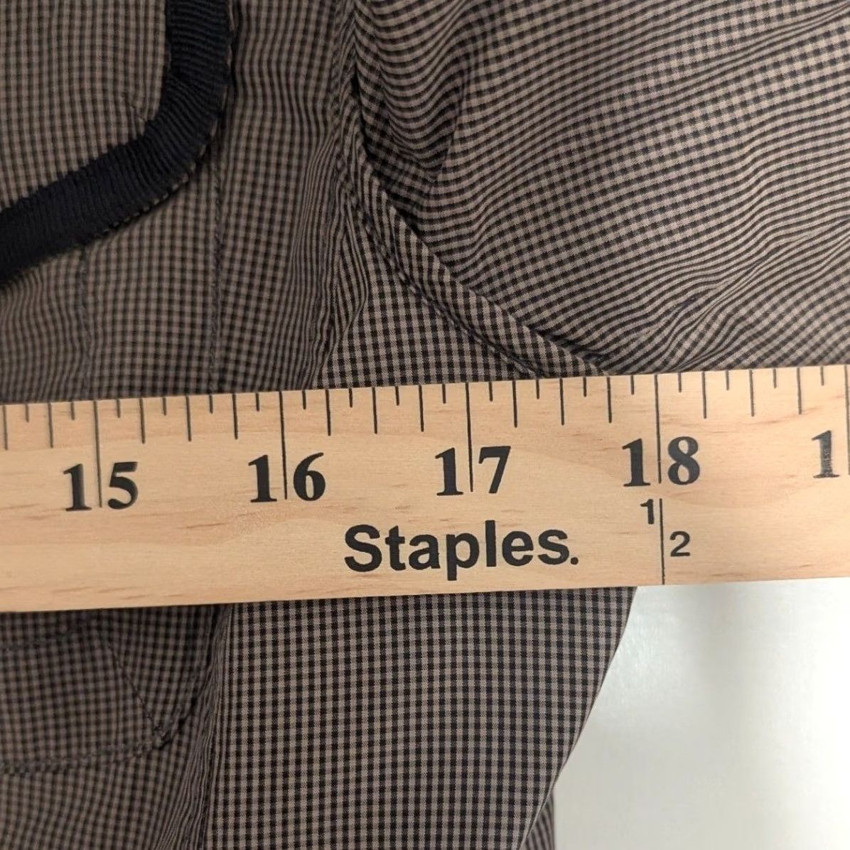 Vintage Bianca Jacket Brown Check Utility Pockets Women's Size 10 Regular Polyester Lined Casual Workwear Vintage: No Size L / US 10 / IT 46 - 6 Thumbnail