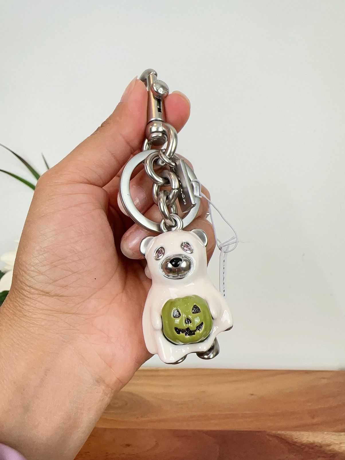 Coach NWT Coach Halloween Ghost Bear Bag Charm Size ONE SIZE - 3 Thumbnail
