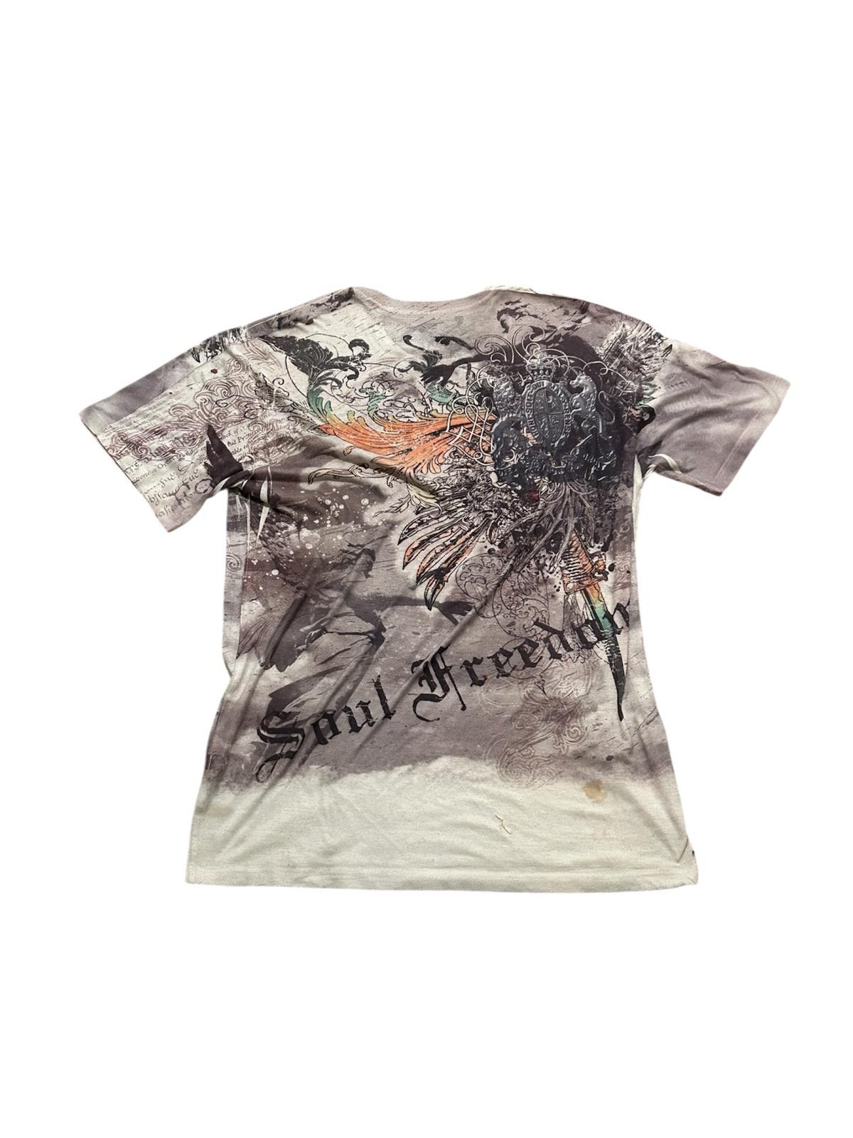 Other Y2K Soul Freedom Graphic Tee – Tagged Large (Fits Medium) Size M / US 6-8 / IT 42-44 - 2 Thumbnail