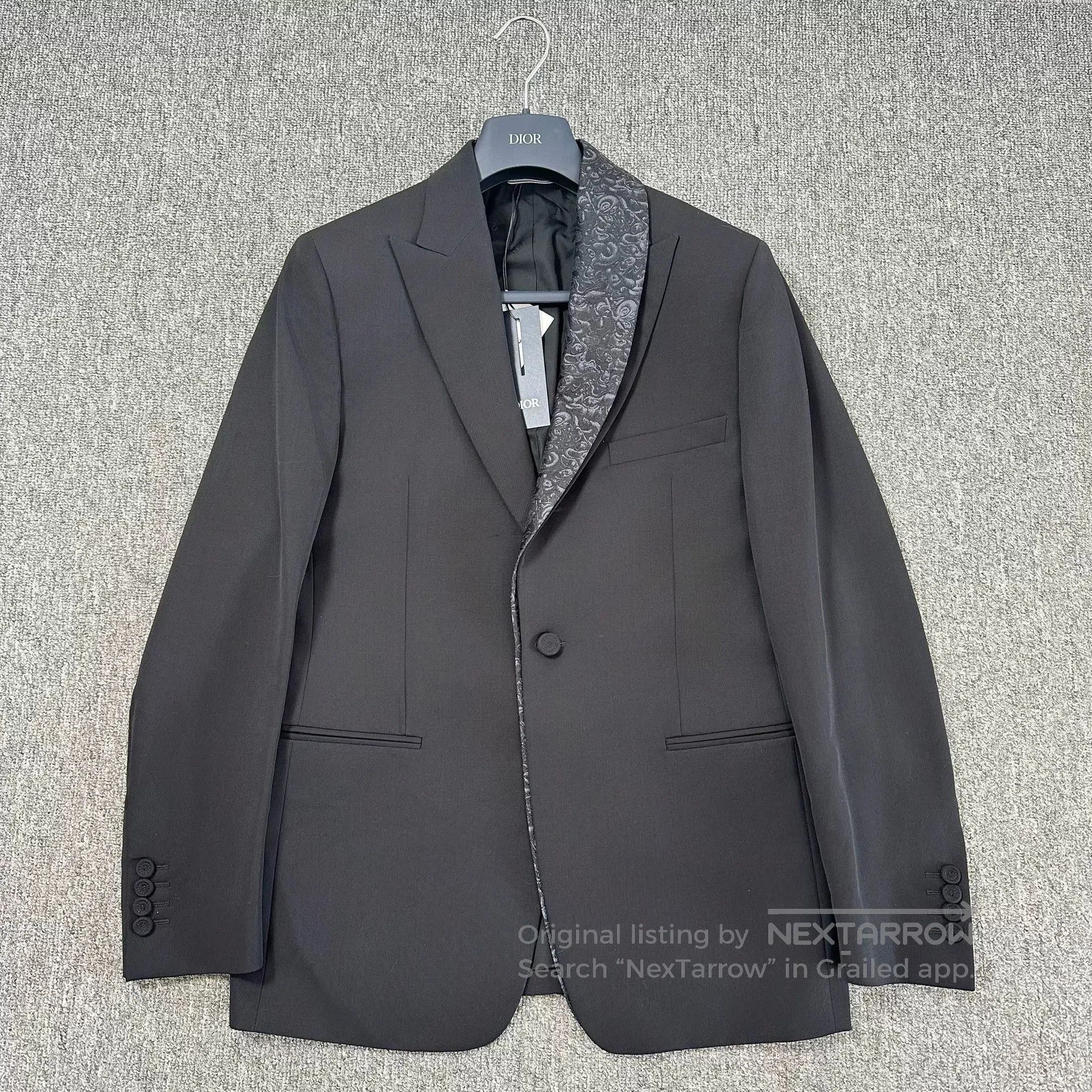 Dior Dior Man Shawl Collar Jacquard Tuxedo. Size US M / EU 48-50 / 2 - 1 Thumbnail