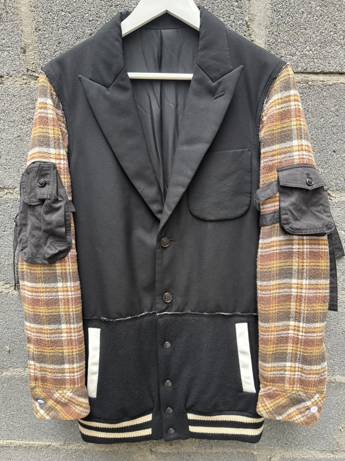 Number (N)ine AW05 Number (N)ine Hybrid Blazer Jacket Size US M / EU 48-50 / 2 - 4 Thumbnail