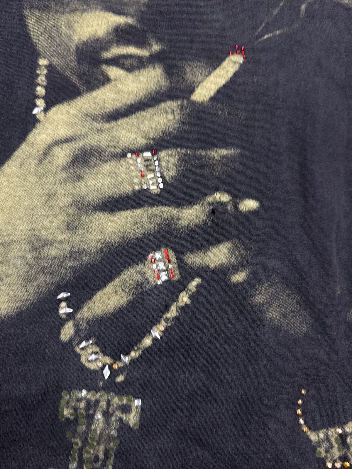 Band Tees × Vintage Vintage Tupac 2Pac Rap T-Shirt Size US L / EU 52-54 / 3 - 2 Thumbnail