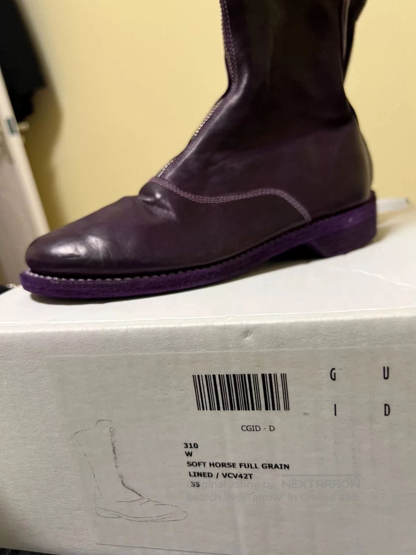 Guidi Guidi Front Zip Army Boots 310. Size US 4 / IT 34 - 9 Thumbnail