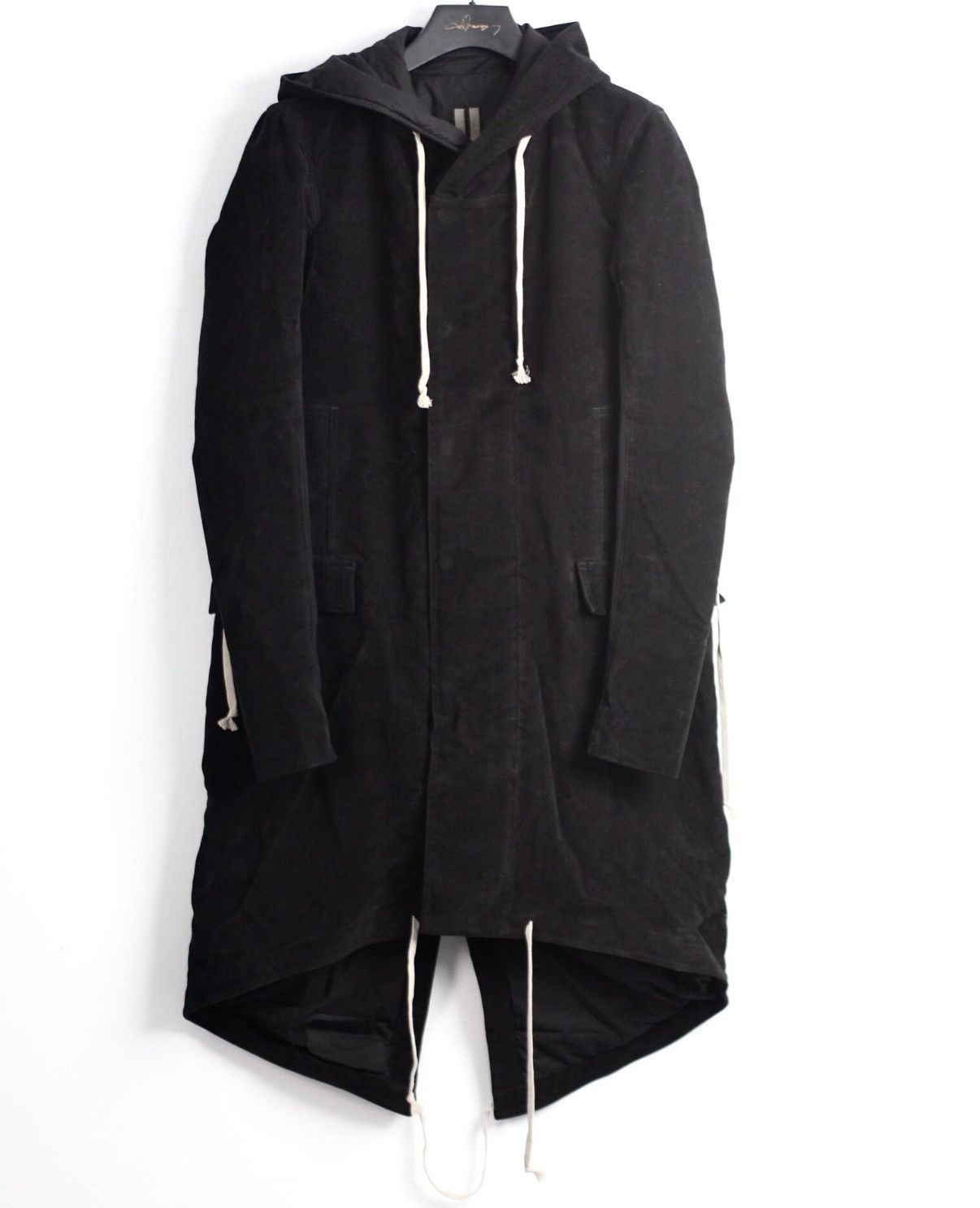 Rick Owens Rick Owens DRKSHDW Quilted Mid-Length Coat Size S / US 4 / IT 40 - 1 Thumbnail