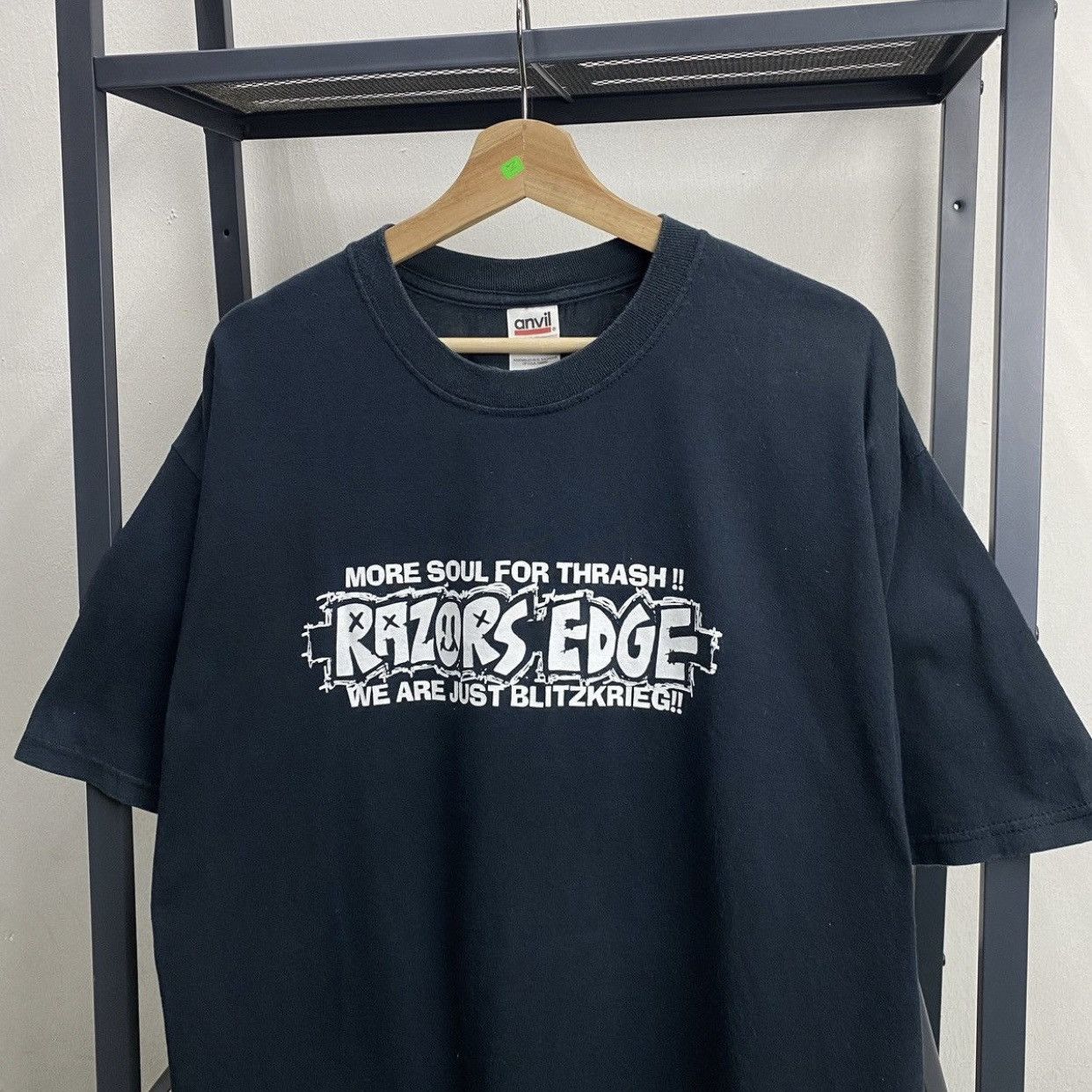 Band Tees VINTAGE PIZZA OF DEATH RECORDS RAZORS EDGE PROMO TEE Size US XL / EU 56 / 4 - 3 Thumbnail