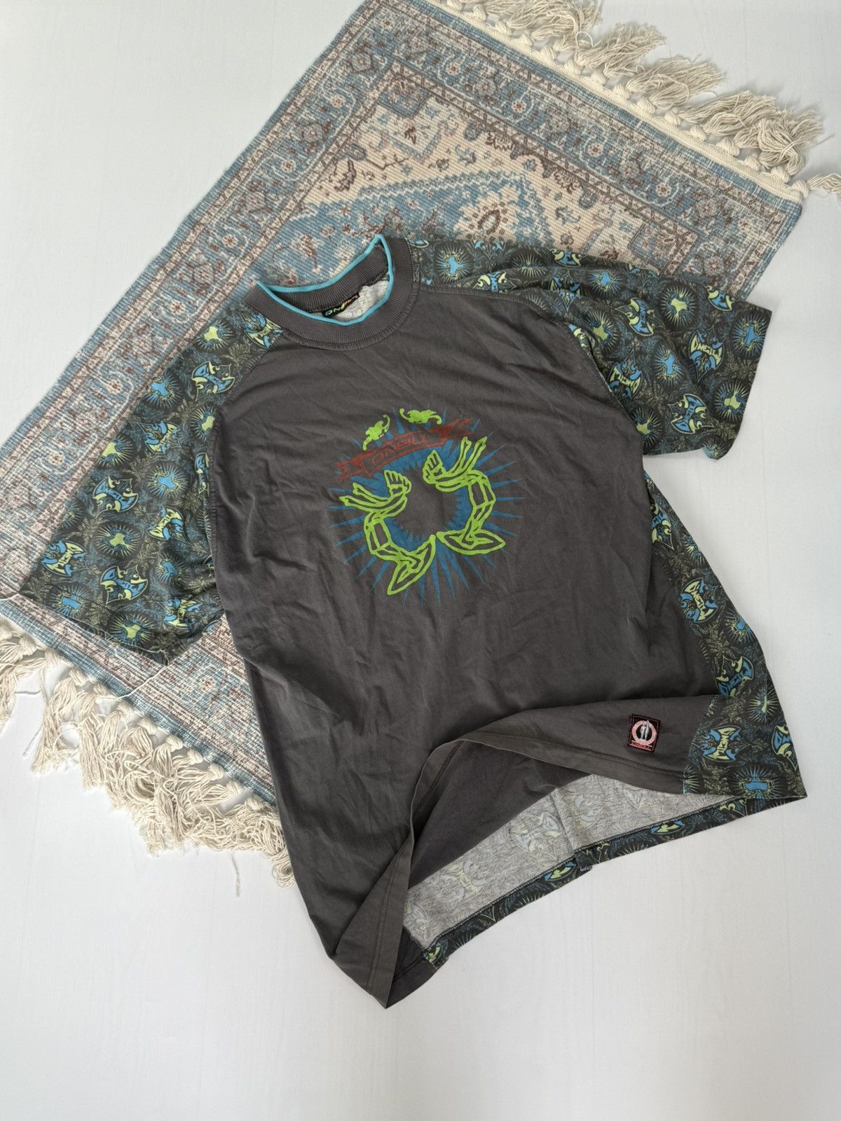 O'Neill Vintage 90s Oneill Surf Y2K T-Shirt Size US L / EU 52-54 / 3 - 1 Thumbnail