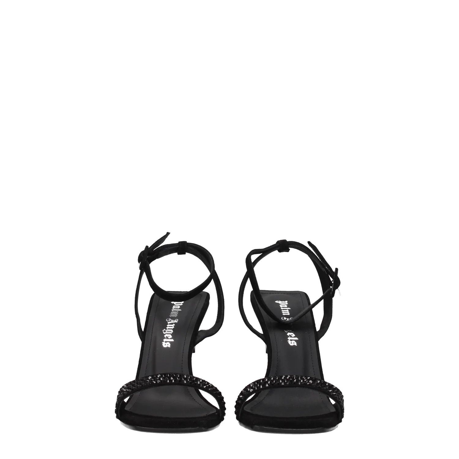 Palm Angels ob1o1e1124 Suede Sandals in Black Size US 7 / IT 37 - 3 Thumbnail